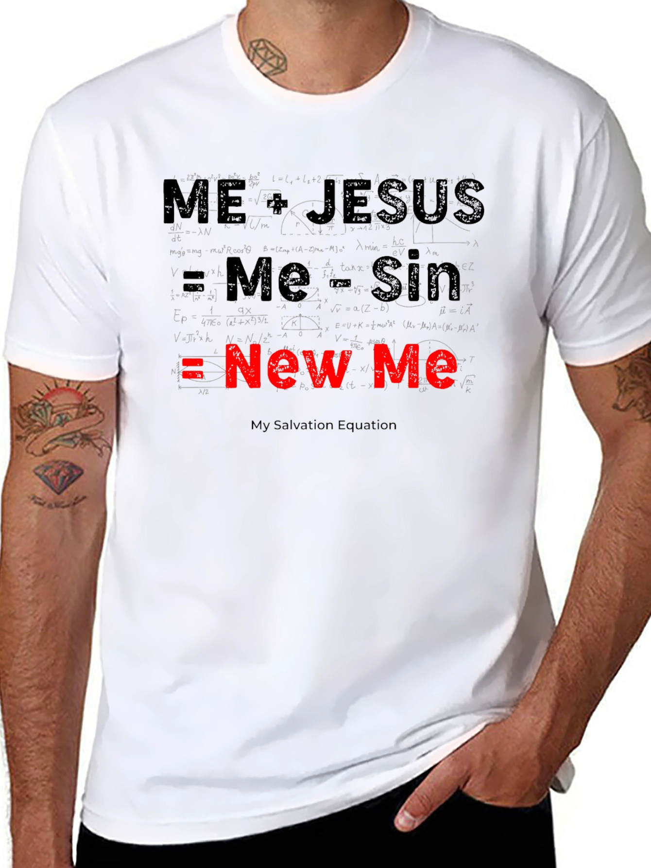 New Me Equation Graphic T-Shirt