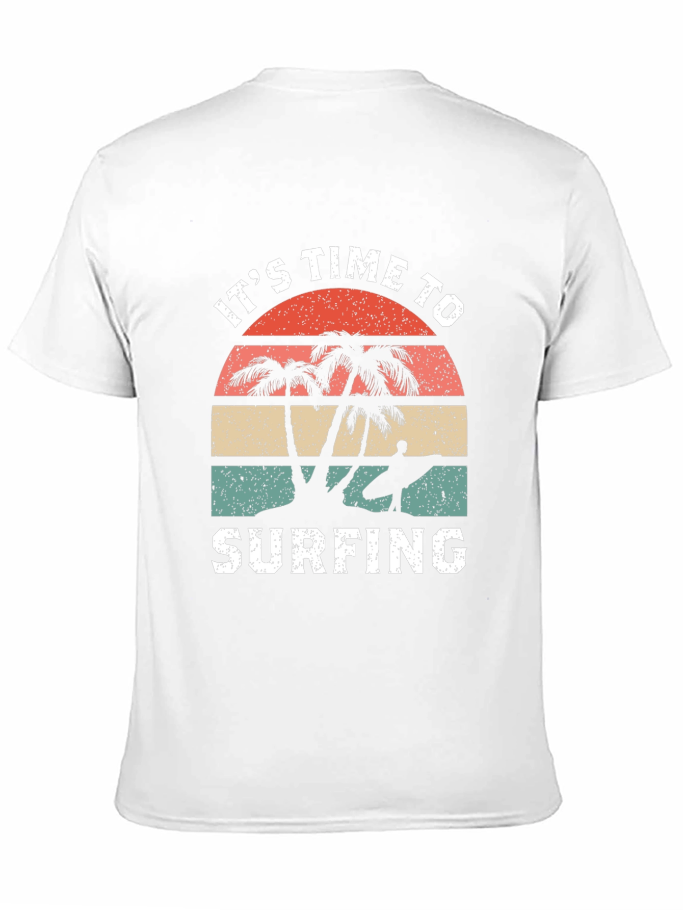 Its Time to Surfing Graphic T-Shirt