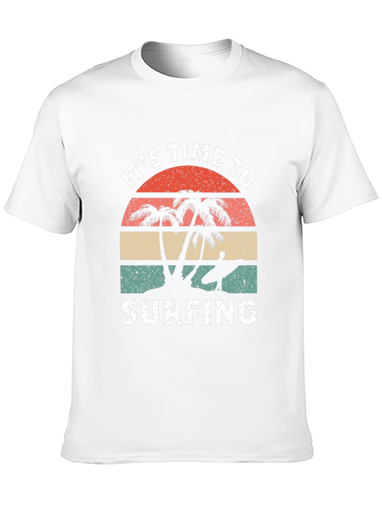 Its Time to Surfing Graphic T-Shirt