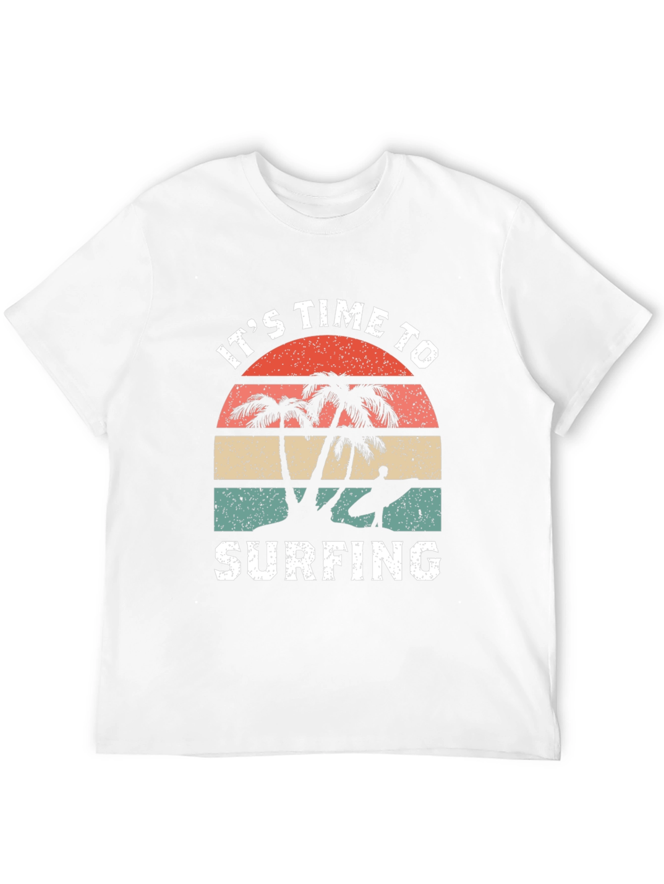 Its Time to Surfing Graphic T-Shirt