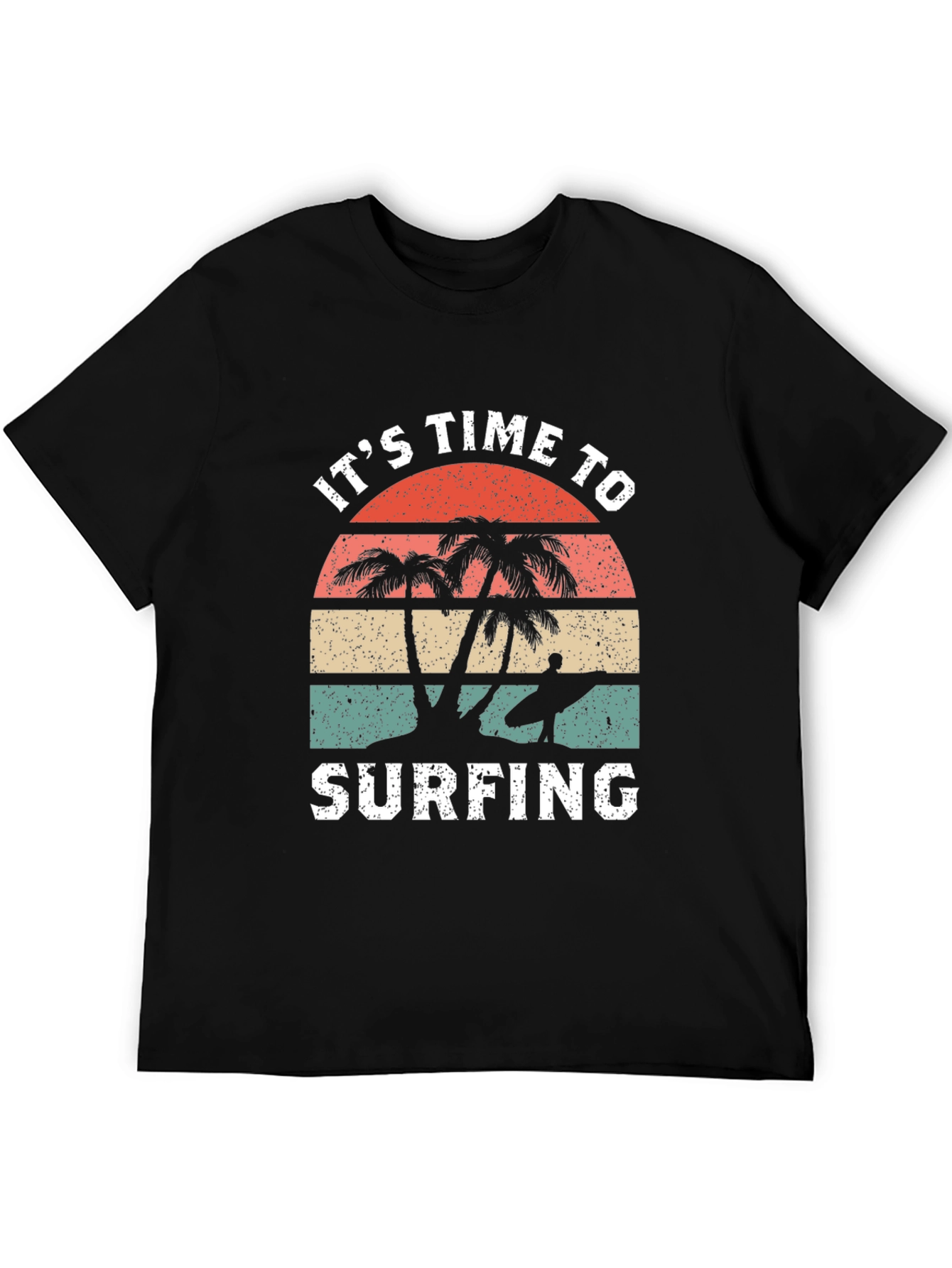Its Time to Surfing Graphic T-Shirt