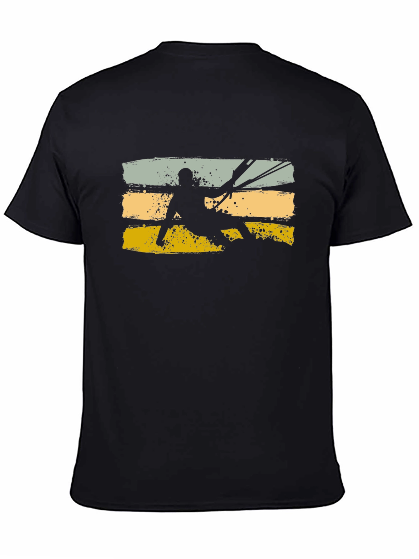 Kitesurfing Silhouette Graphic Tee
