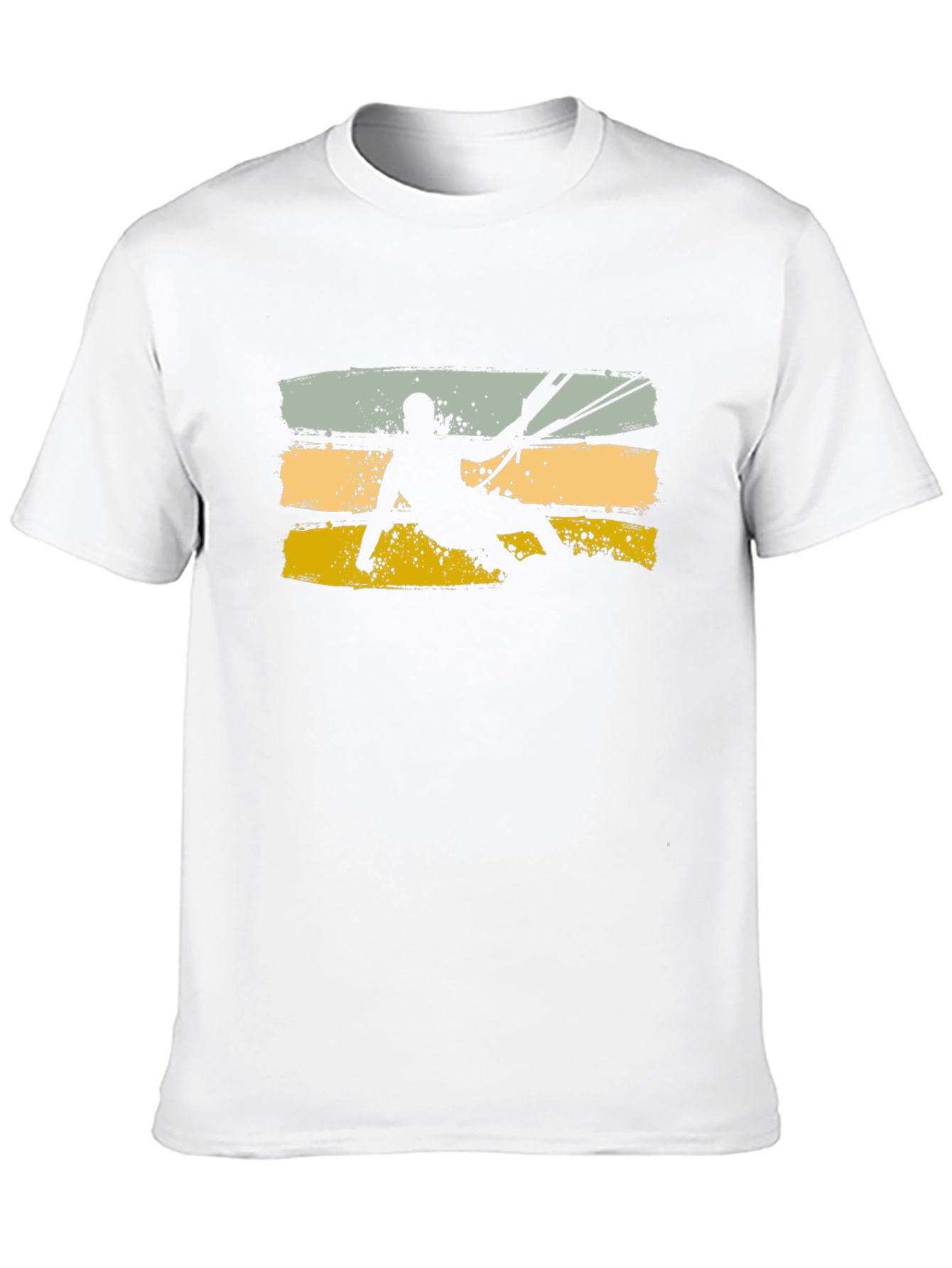Kitesurfing Silhouette Graphic Tee