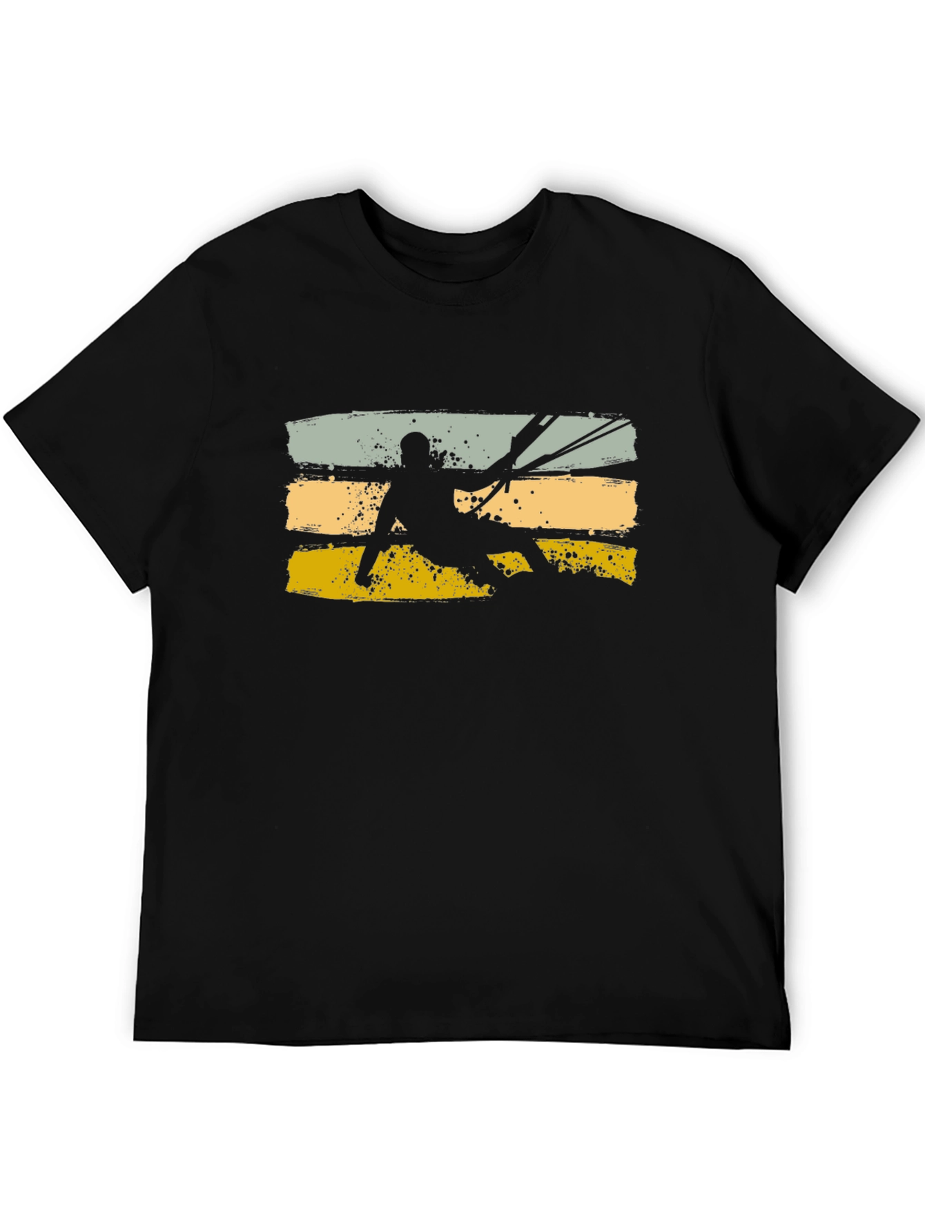 Kitesurfing Silhouette Graphic Tee