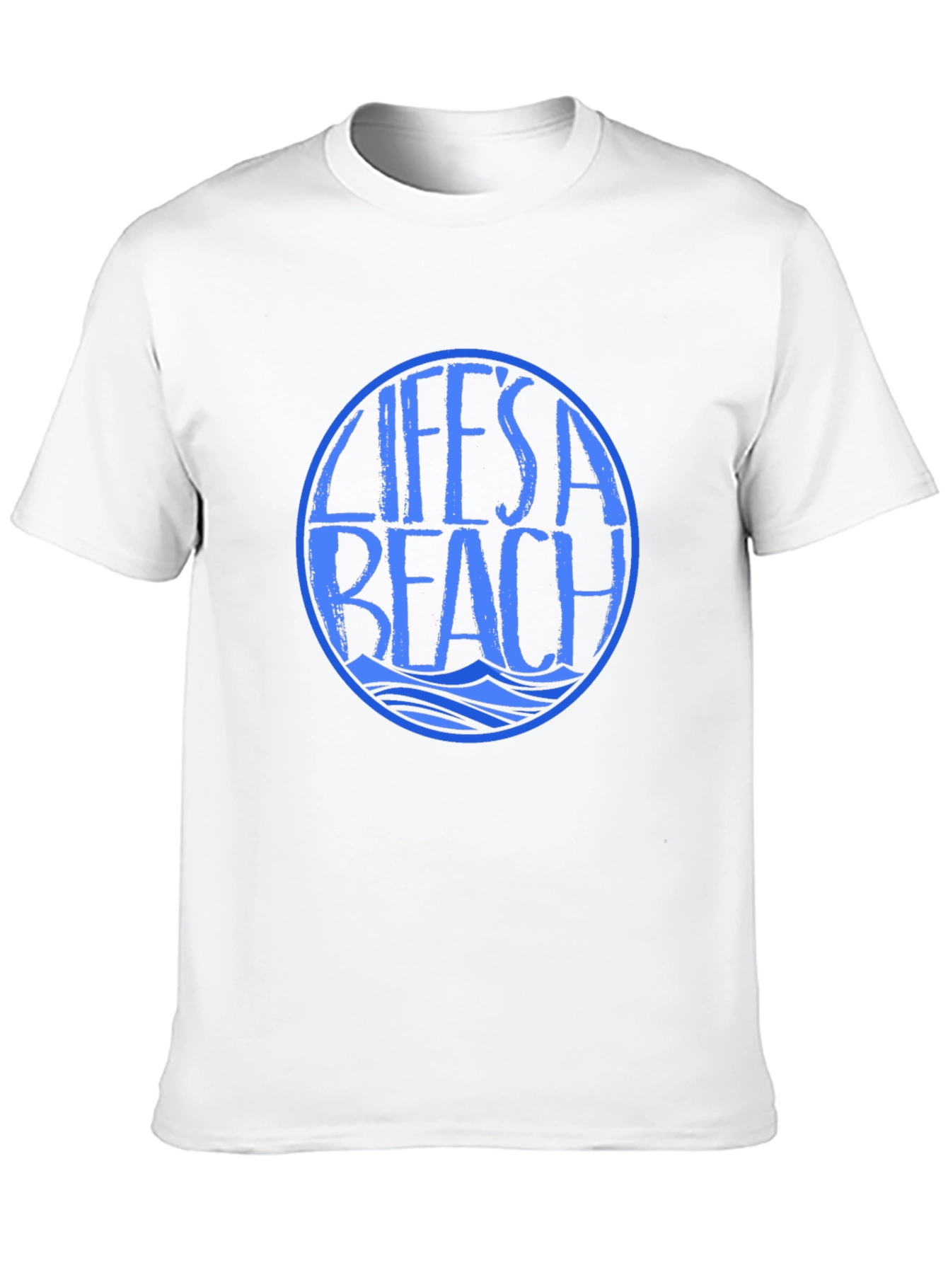 Lifes A Beach Graphic Tee - Black