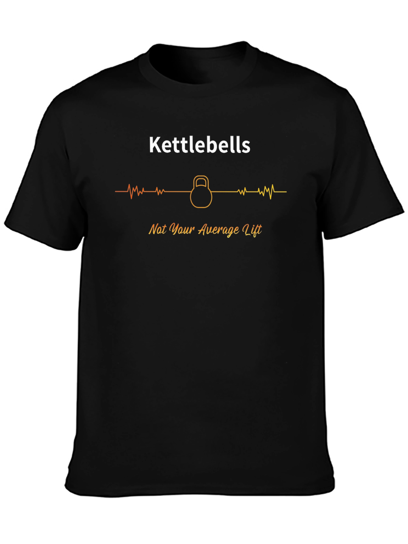Kettlebells Heartbeat T-Shirt - Not Your Average Lift
