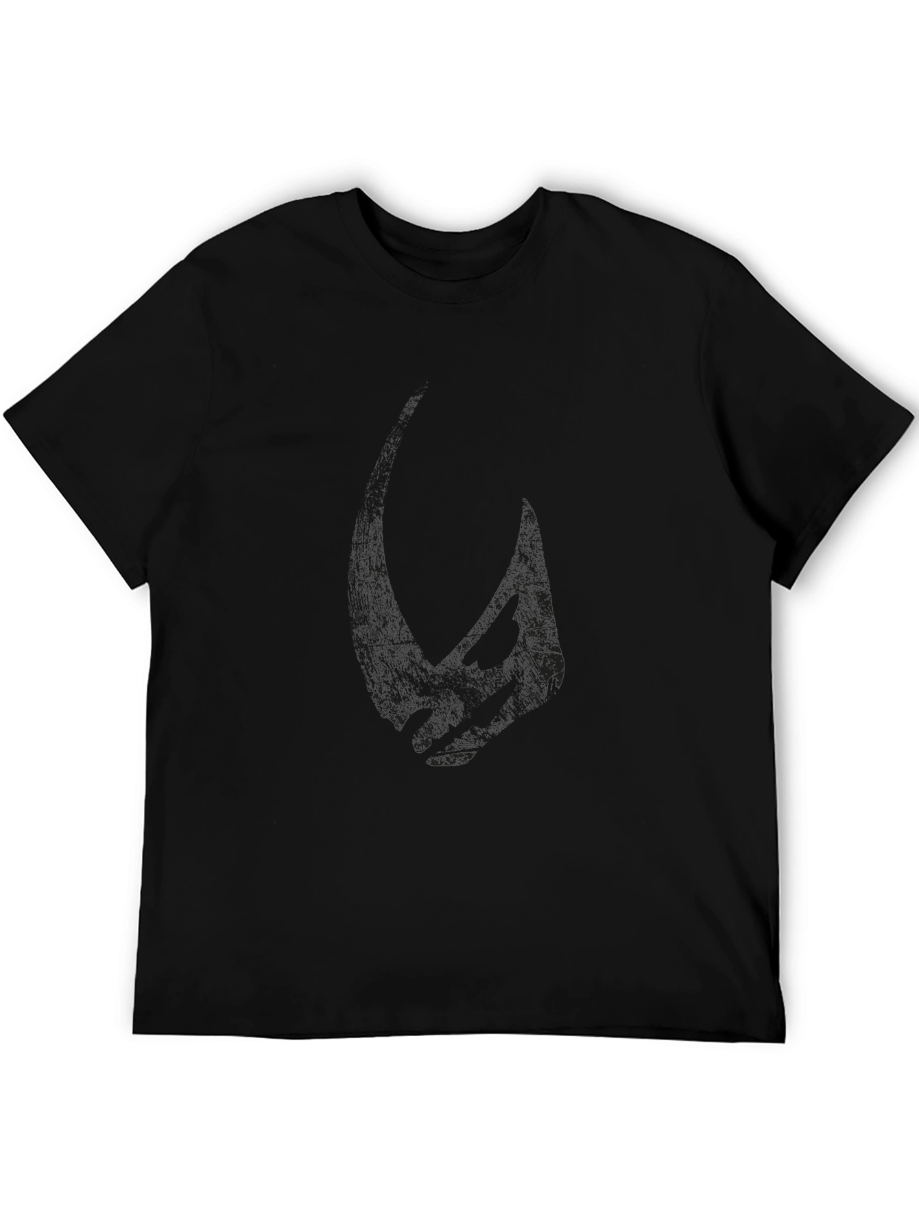 Classic Black Crew Neck T-Shirt for Everyday Wear