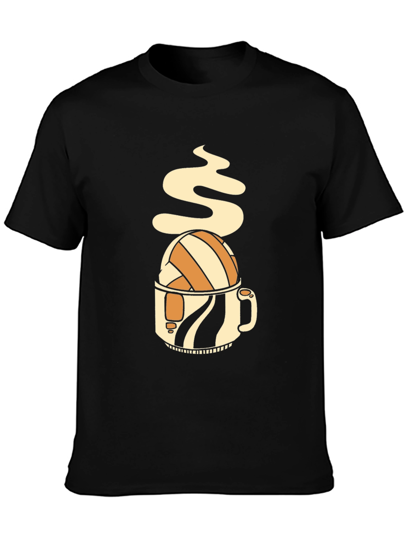 Volleyball Coffee Mug Graphic Tee