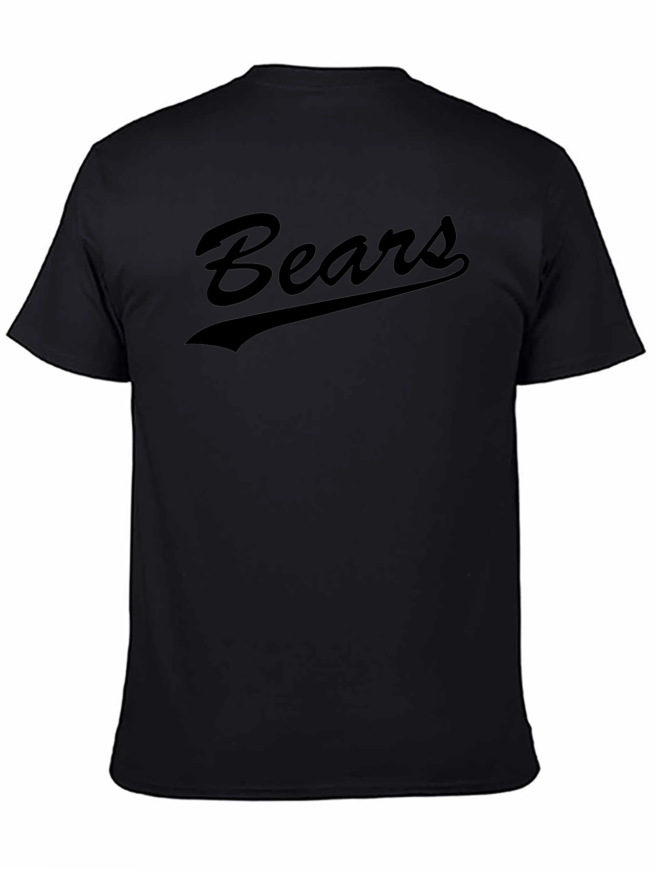 Classic Black Bears Graphic Tee - Stylish Comfort
