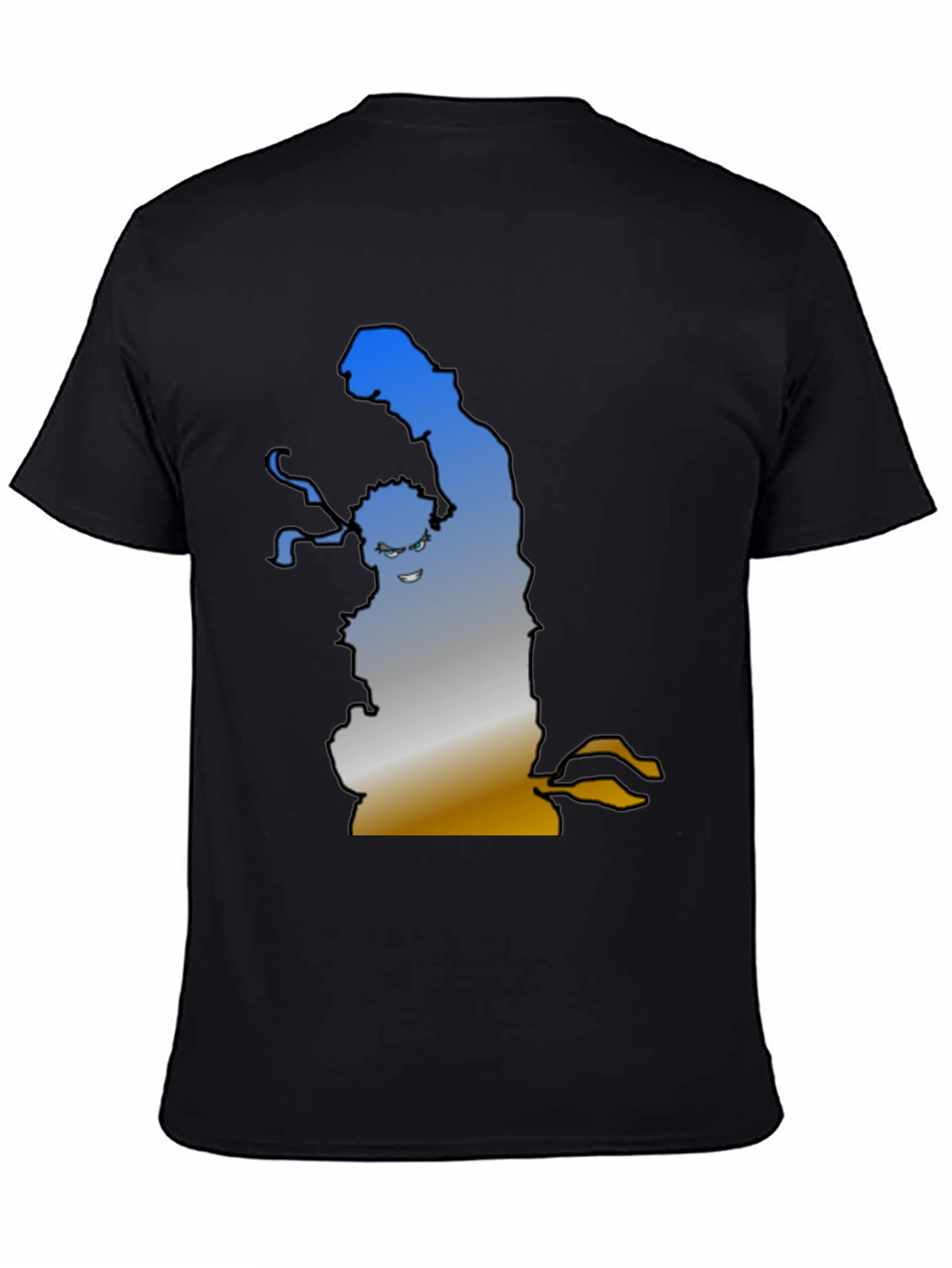 Funny Evil Cartoon Graphic T-Shirt