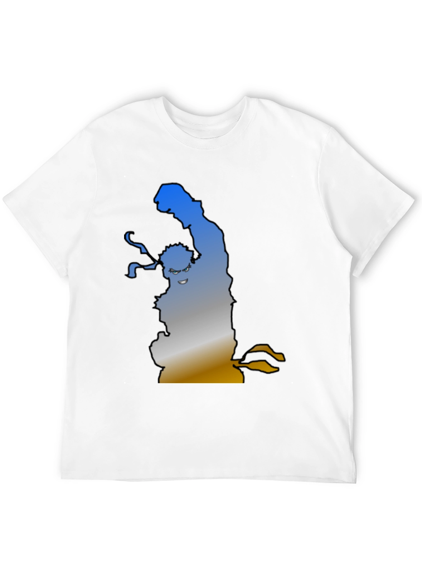 Funny Evil Cartoon Graphic T-Shirt