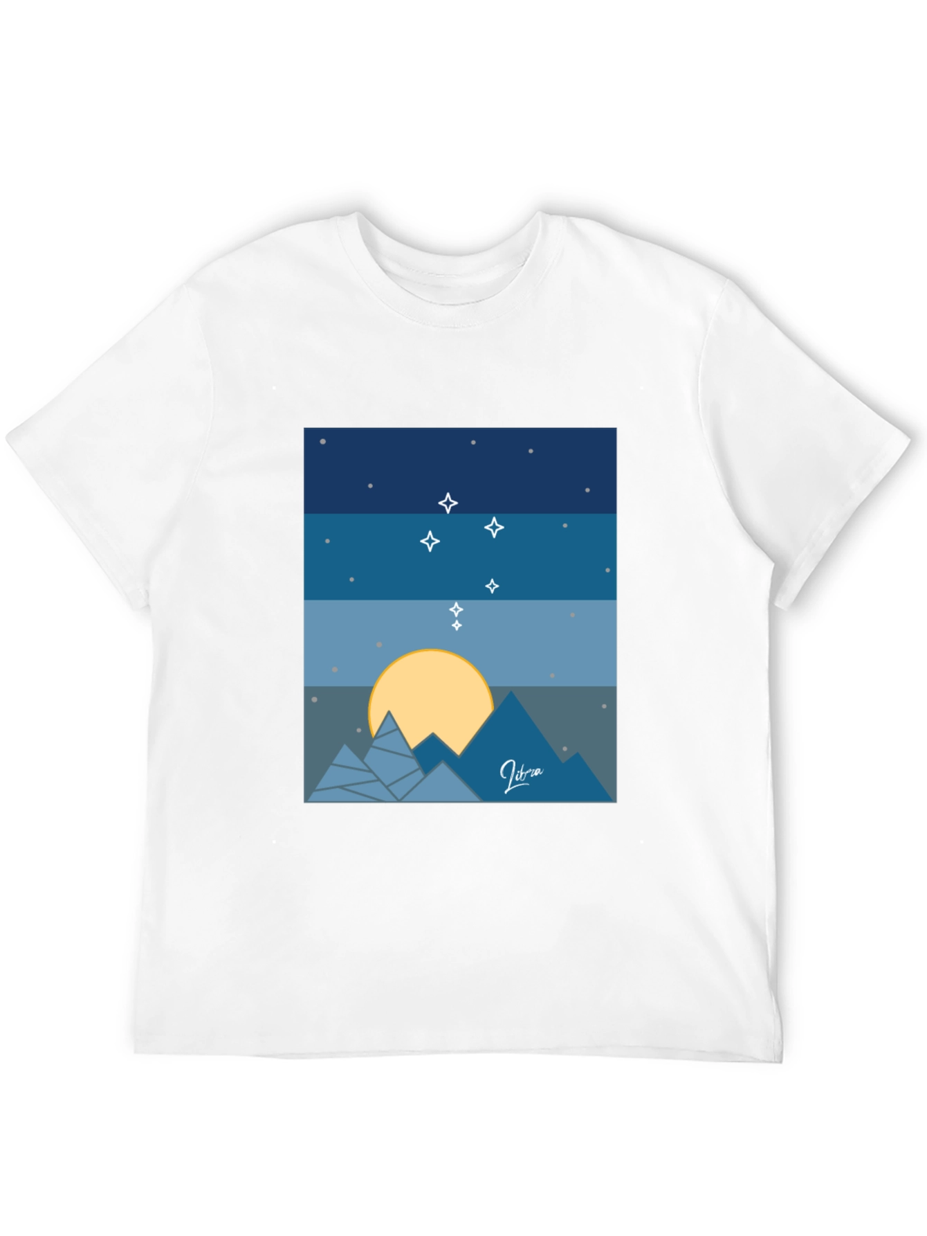 Libra Constellation Graphic Tee - Stylish Zodiac Shirt