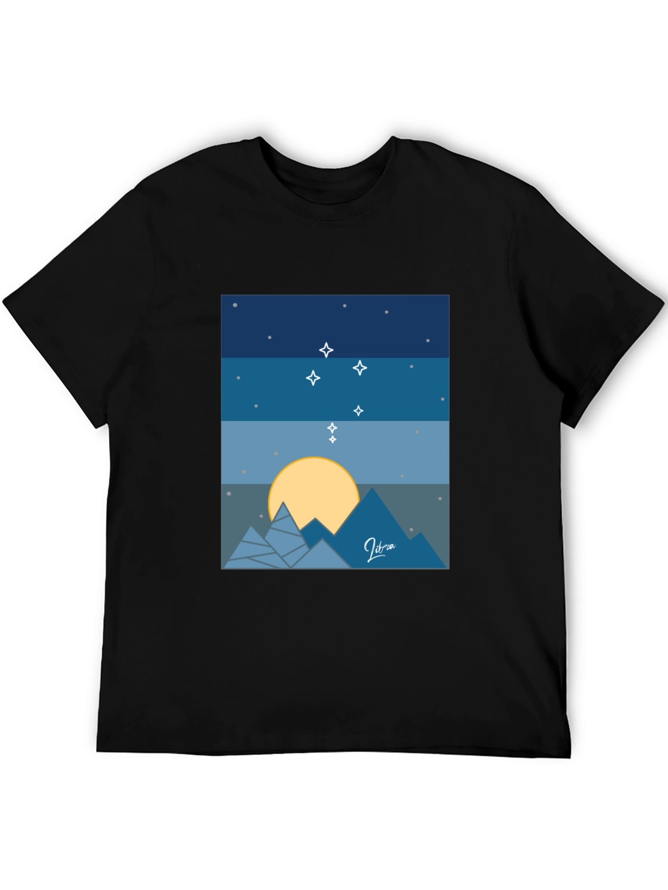Libra Constellation Graphic Tee - Stylish Zodiac Shirt