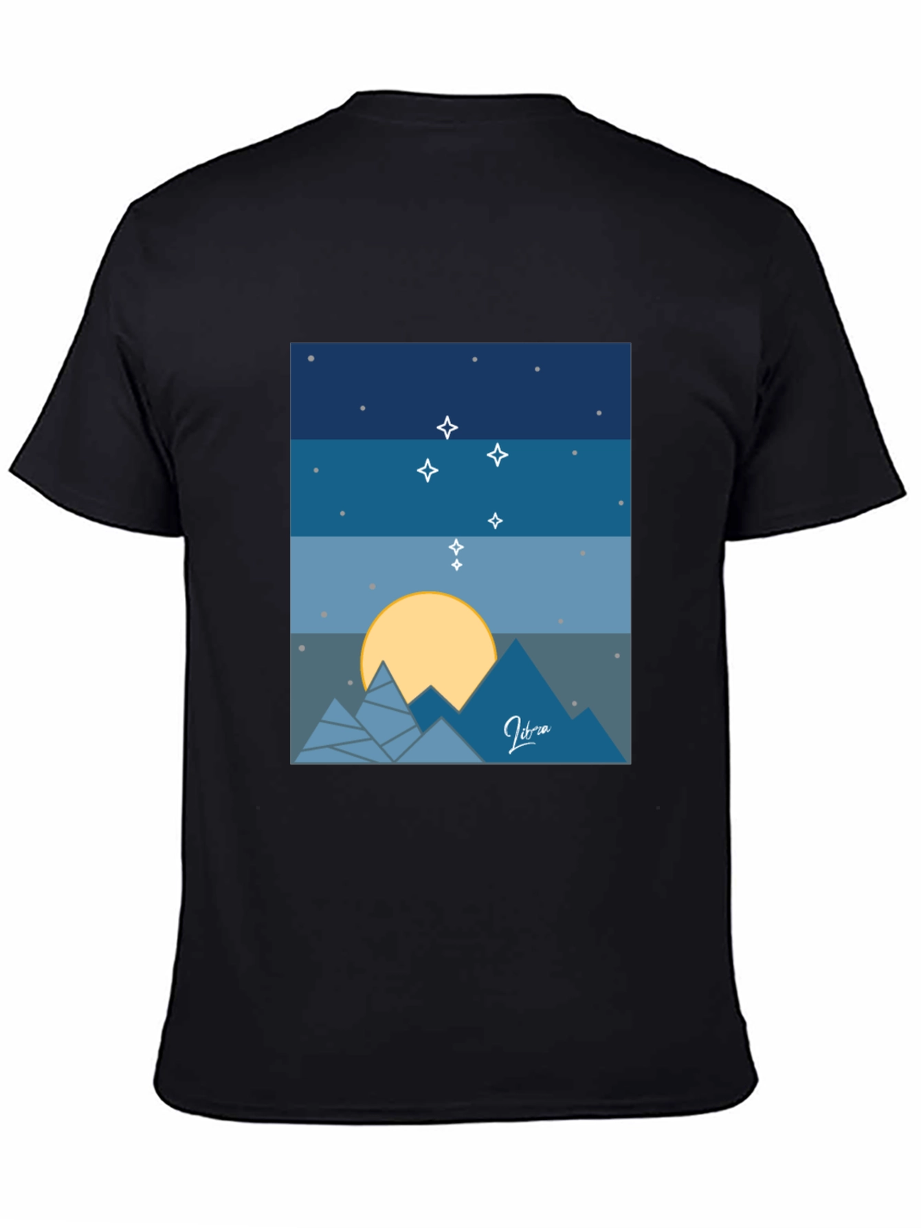 Libra Constellation Graphic Tee - Stylish Zodiac Shirt