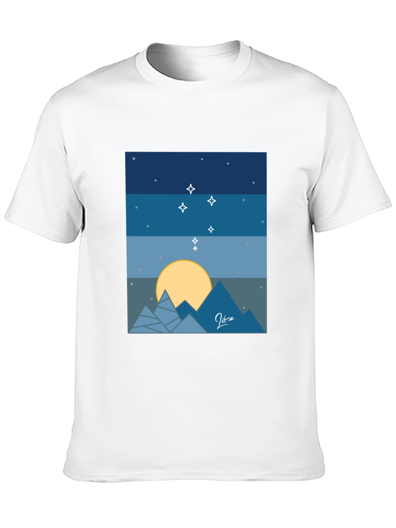 Libra Constellation Graphic Tee - Stylish Zodiac Shirt
