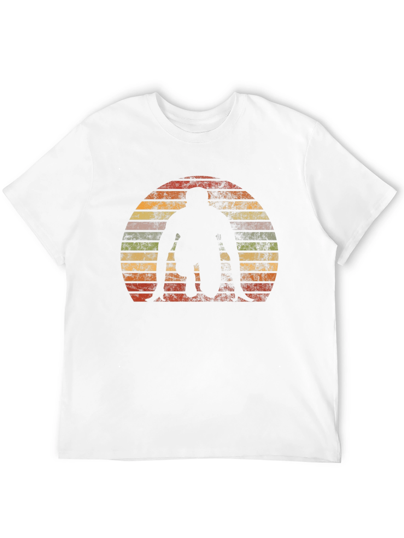 Retro Sunset Runner T-Shirt