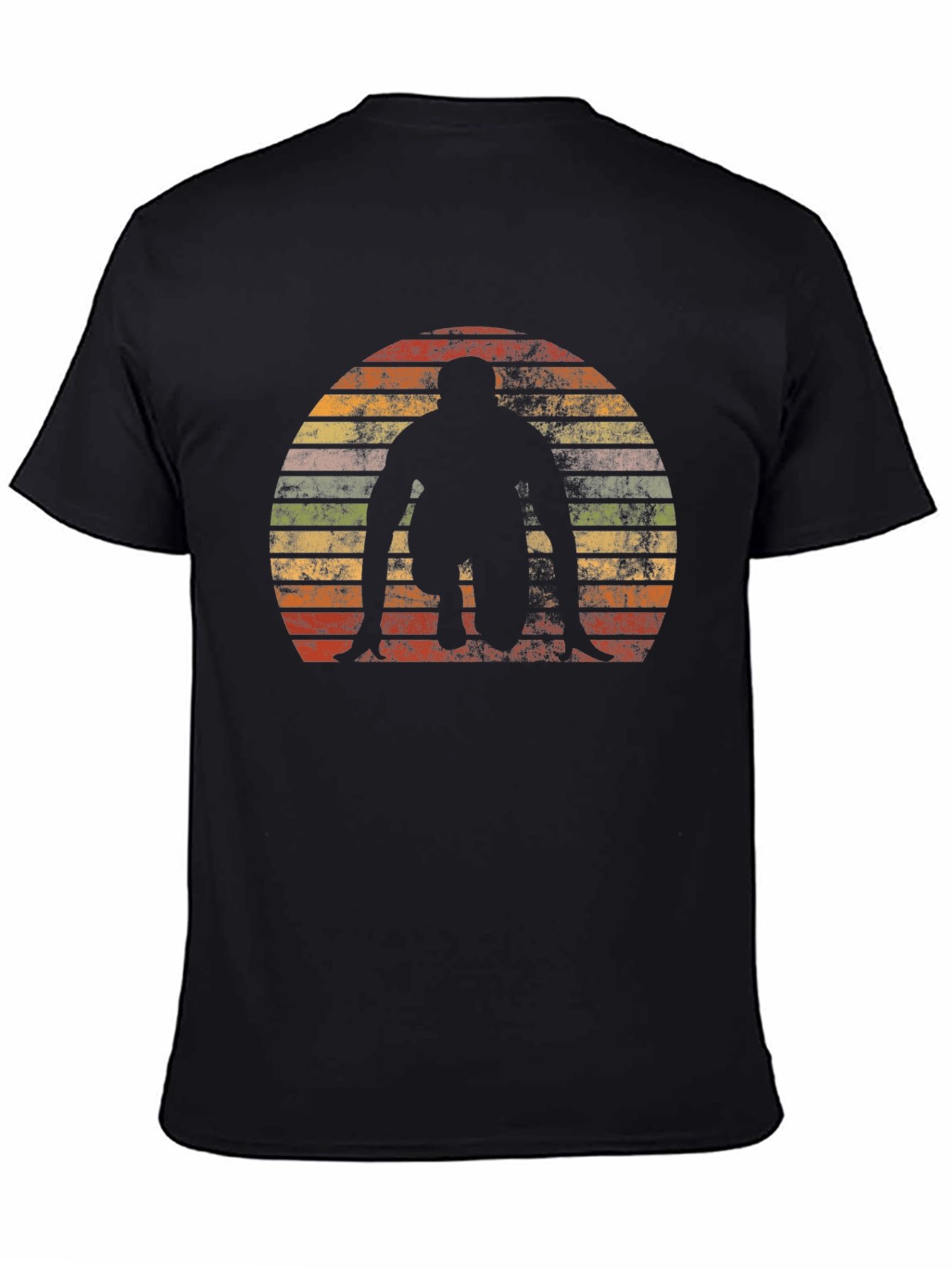 Retro Sunset Runner T-Shirt
