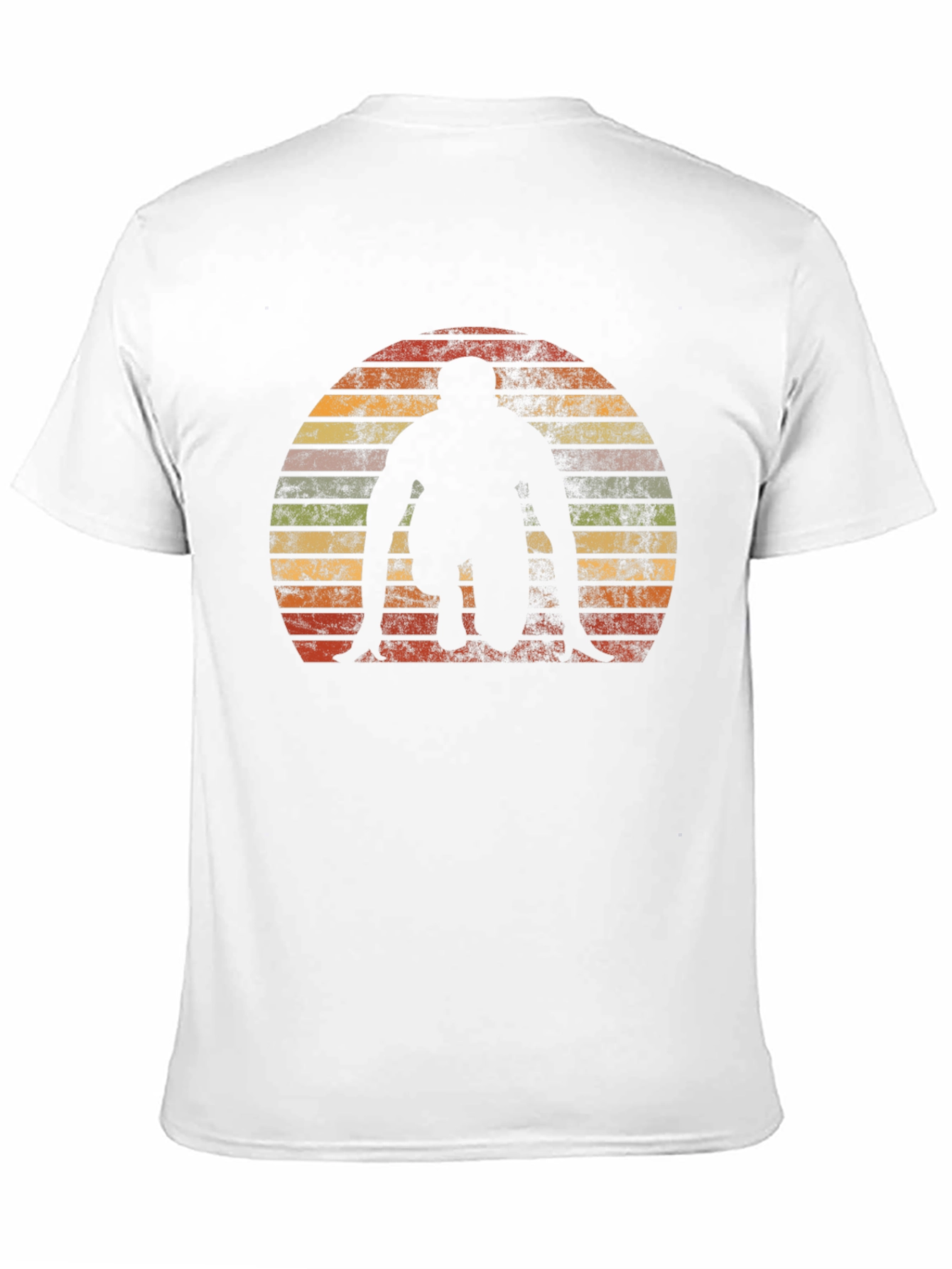 Retro Sunset Runner T-Shirt