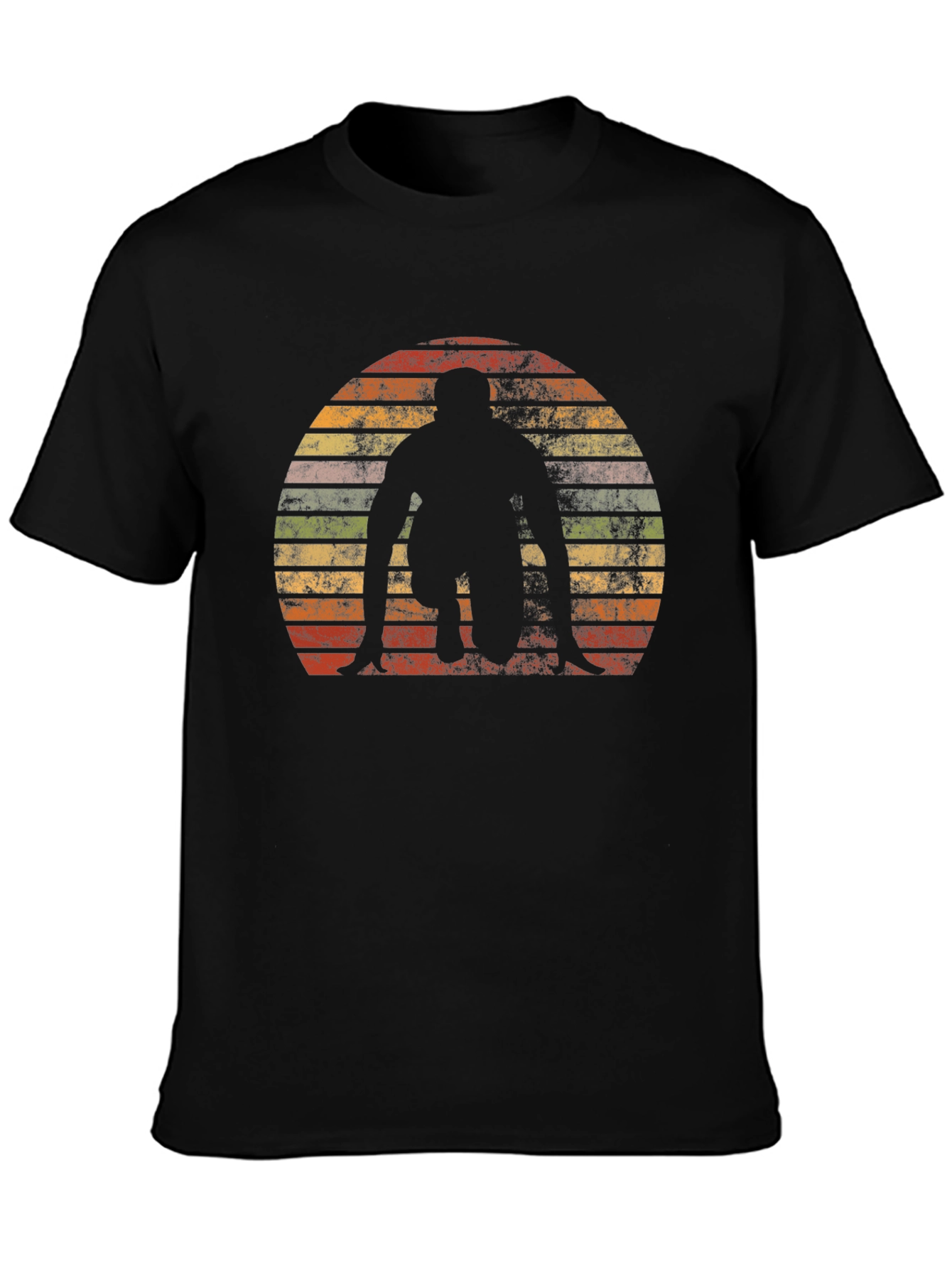 Retro Sunset Runner T-Shirt