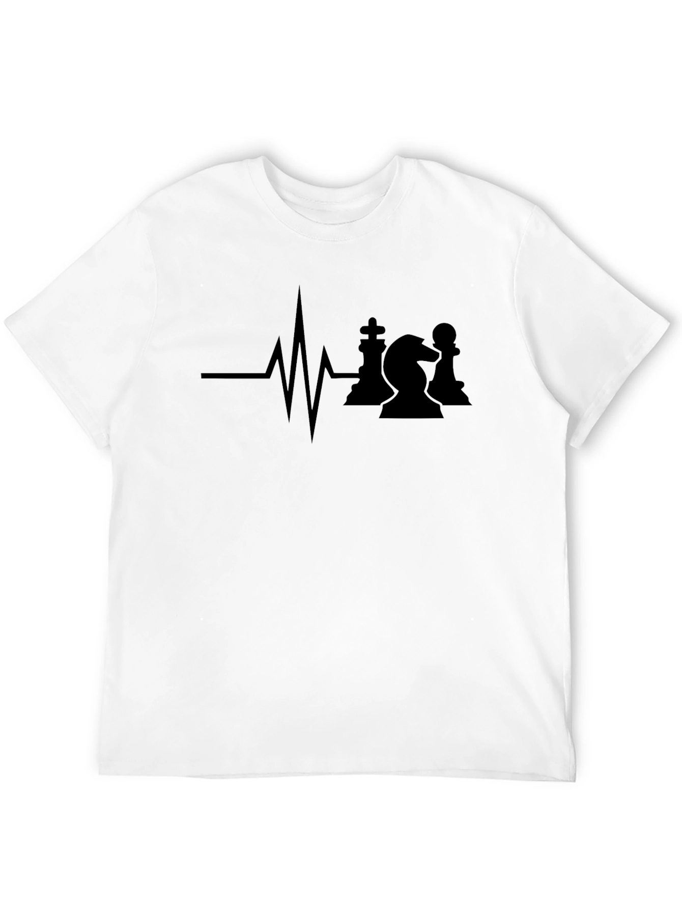 Chess Heartbeat T-Shirt - Game On!