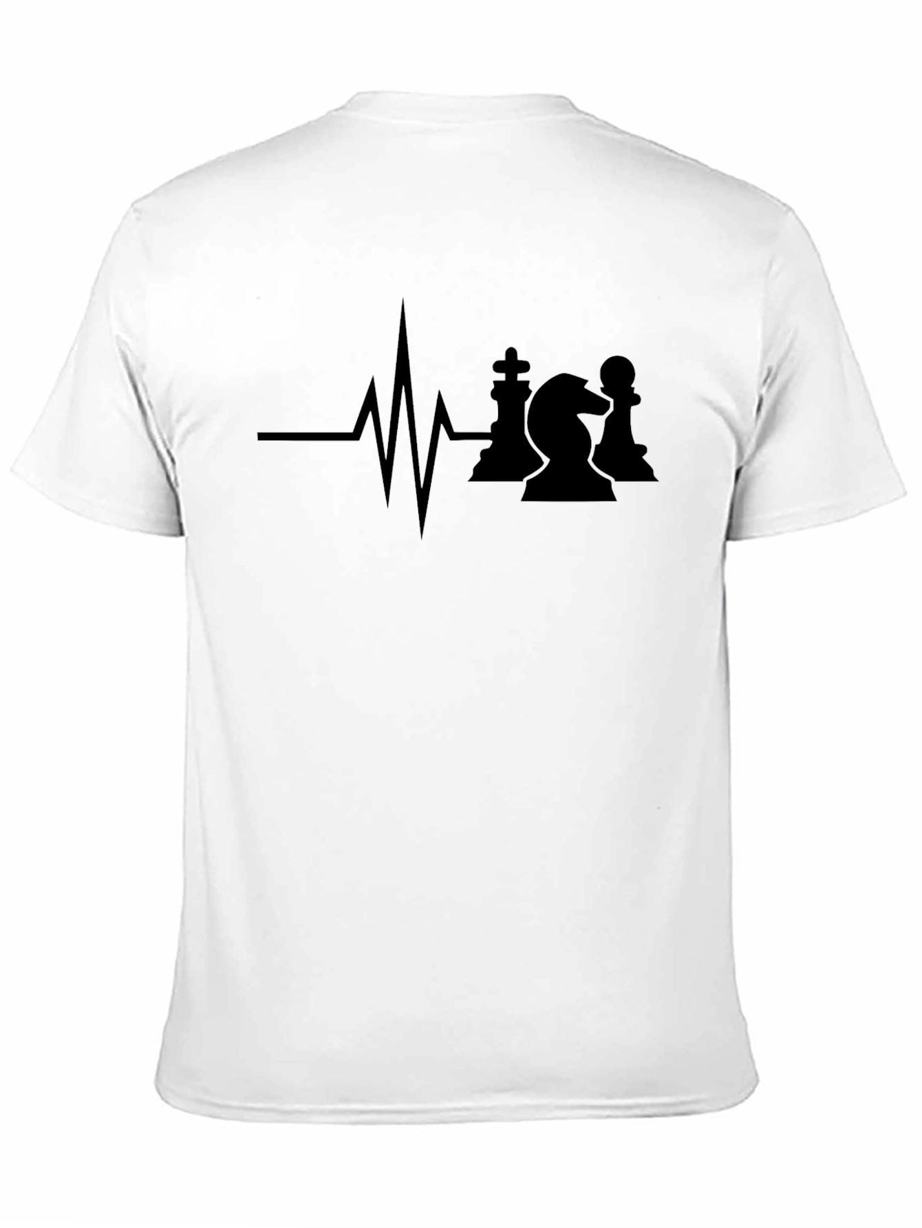 Chess Heartbeat T-Shirt - Game On!