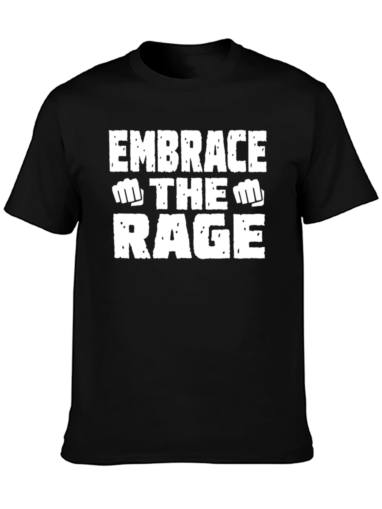 Embrace the Rage Graphic T-Shirt - Black
