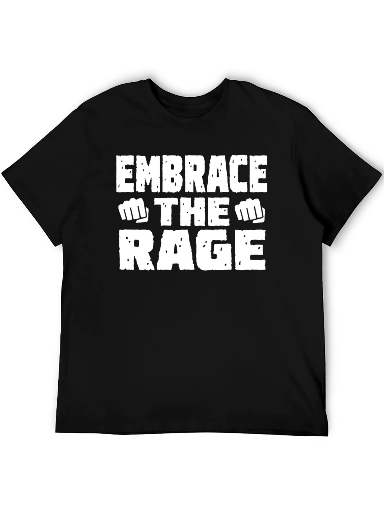 Embrace the Rage Graphic T-Shirt - Black