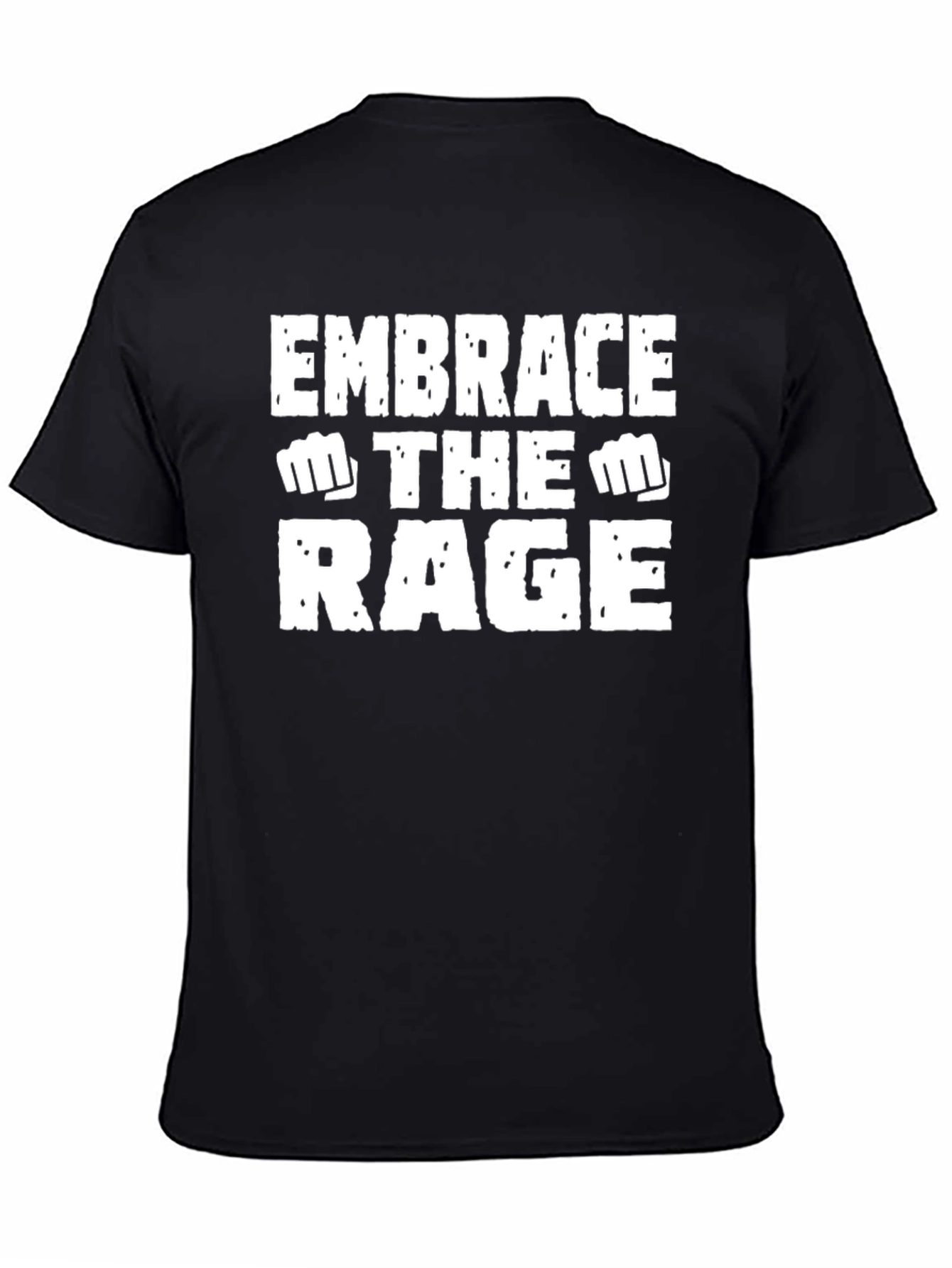 Embrace the Rage Graphic T-Shirt - Black
