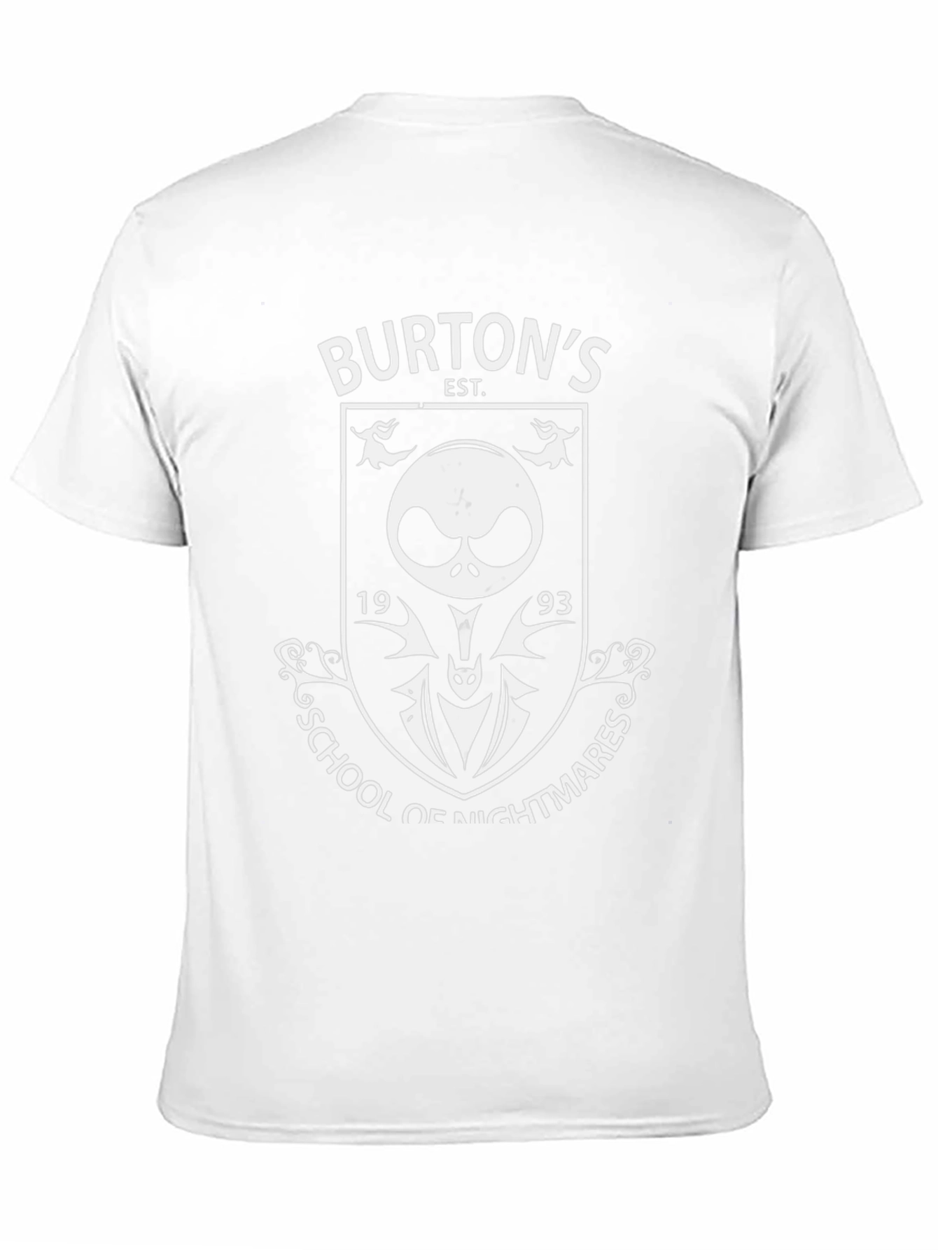 Burtons School of Nightmares T-Shirt - Black