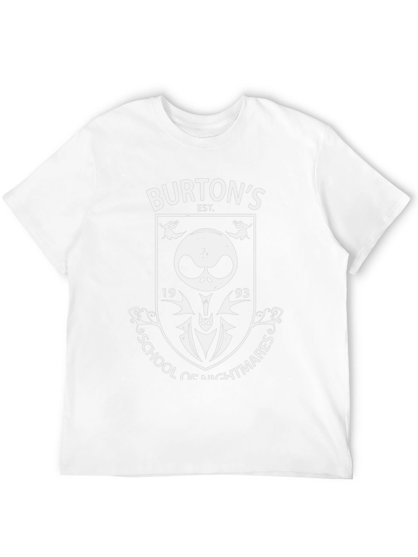 Burtons School of Nightmares T-Shirt - Black