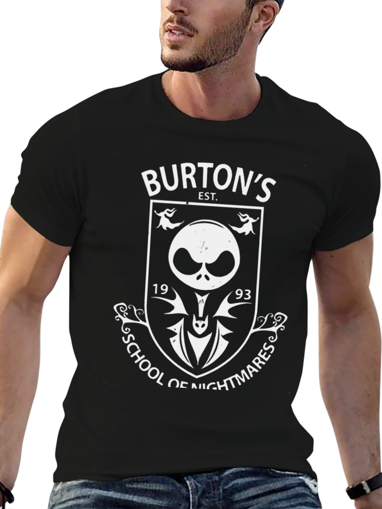 Burtons School of Nightmares T-Shirt - Black