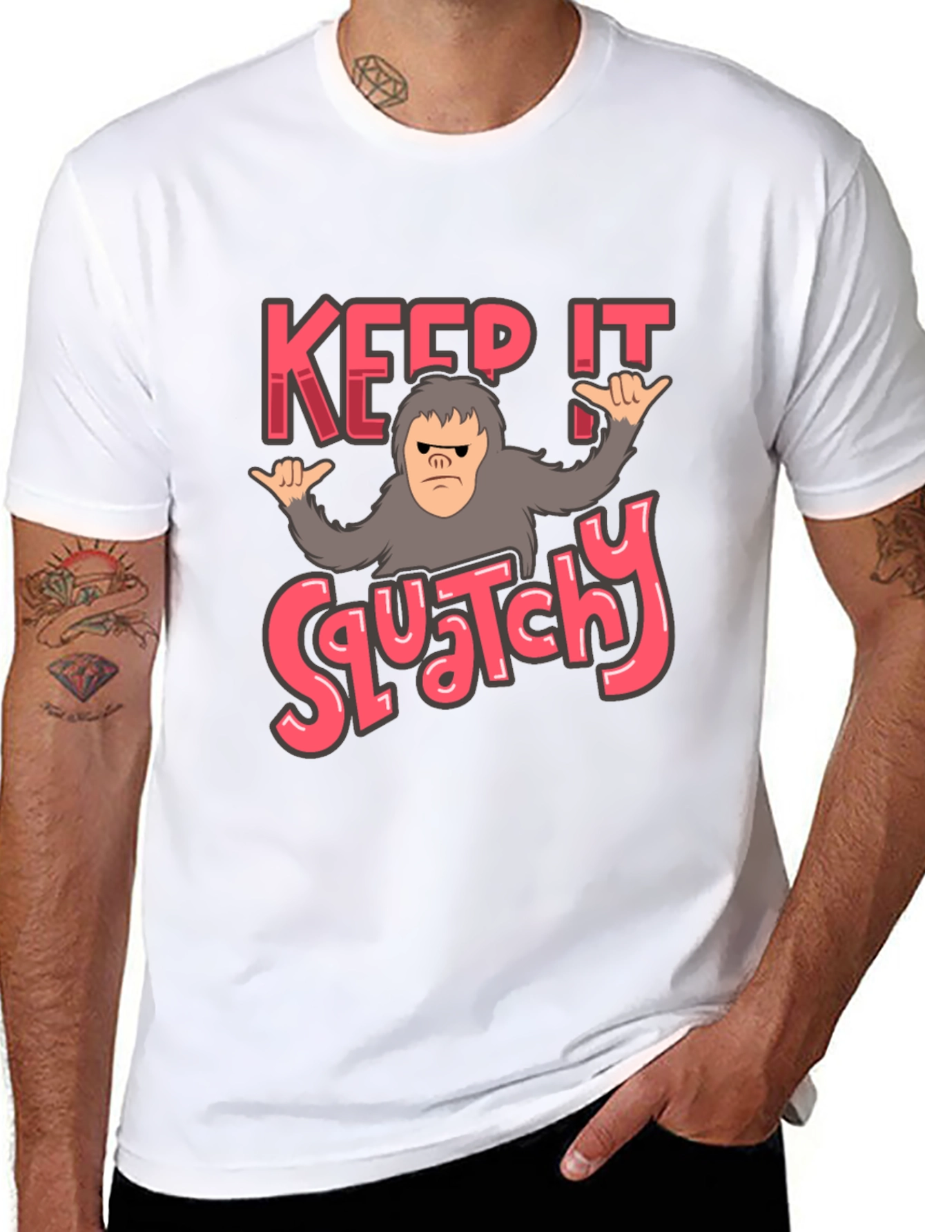 Keep It Squatchy Bigfoot T-Shirt