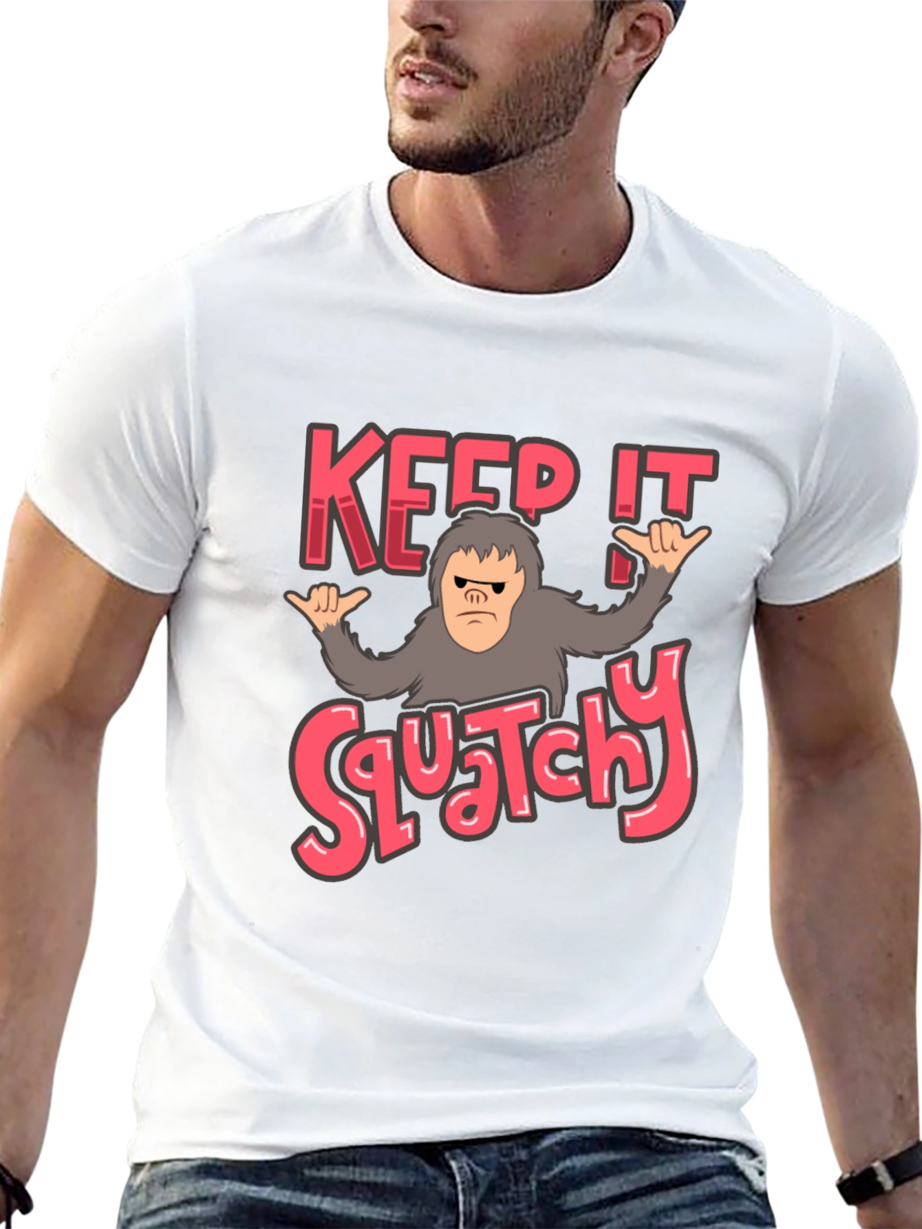 Keep It Squatchy Bigfoot T-Shirt