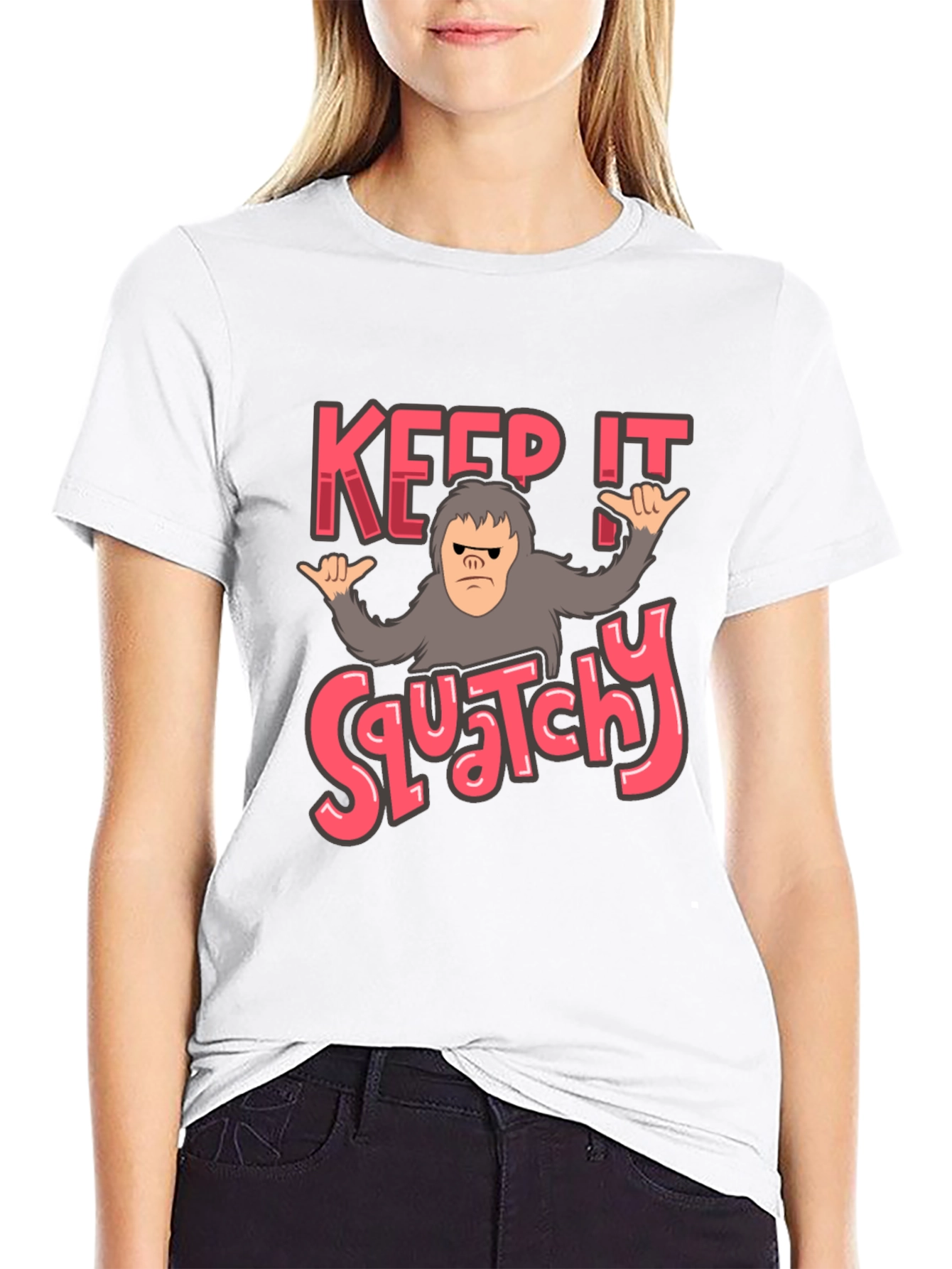 Keep It Squatchy Bigfoot T-Shirt