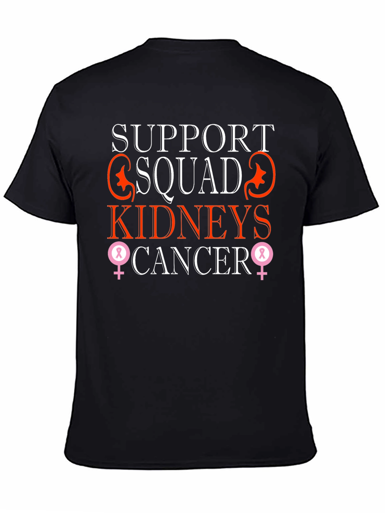 Support Squad Kidneys Cancer Awareness T-Shirt