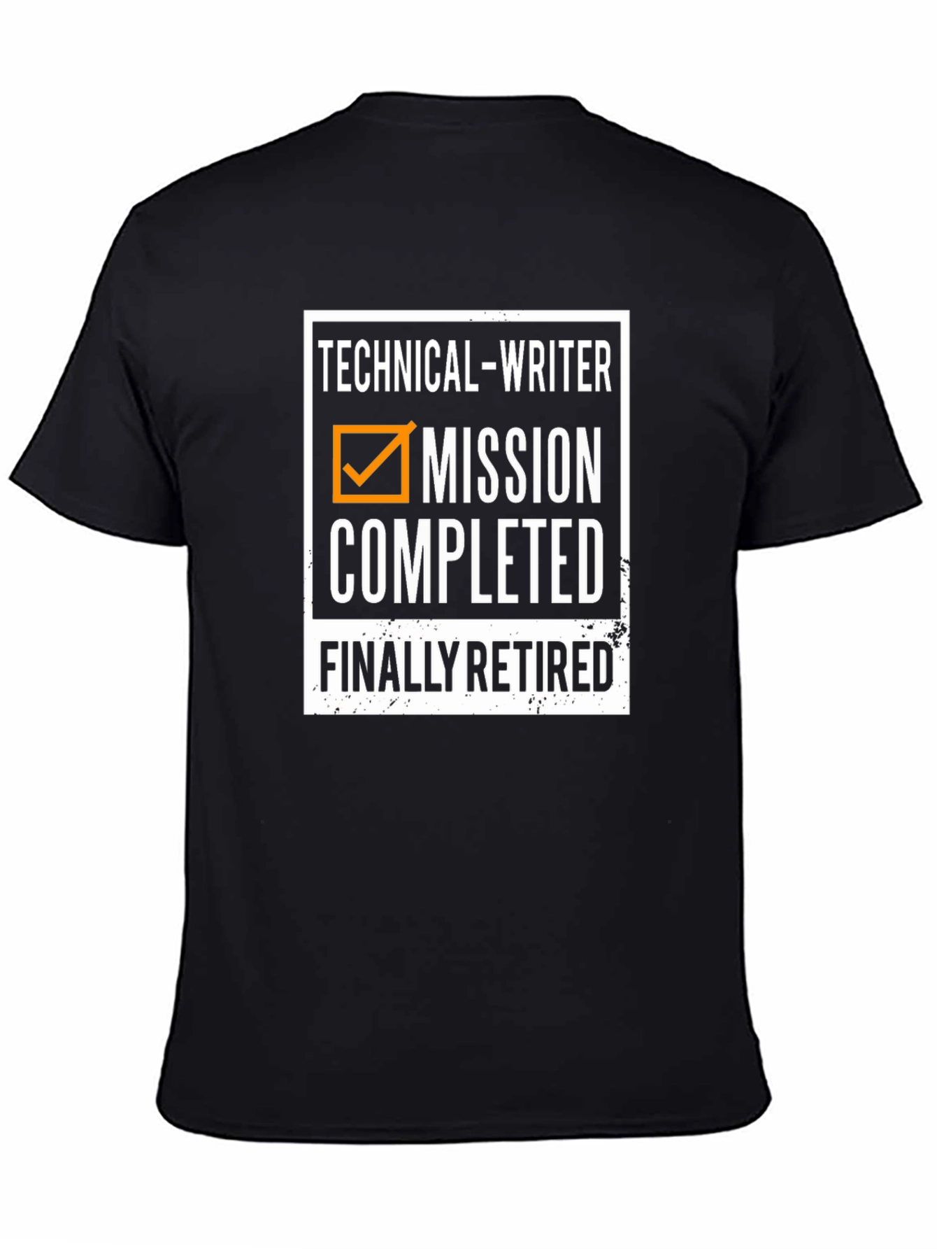 Technical Writer Retirement T-Shirt: Mission Completed!