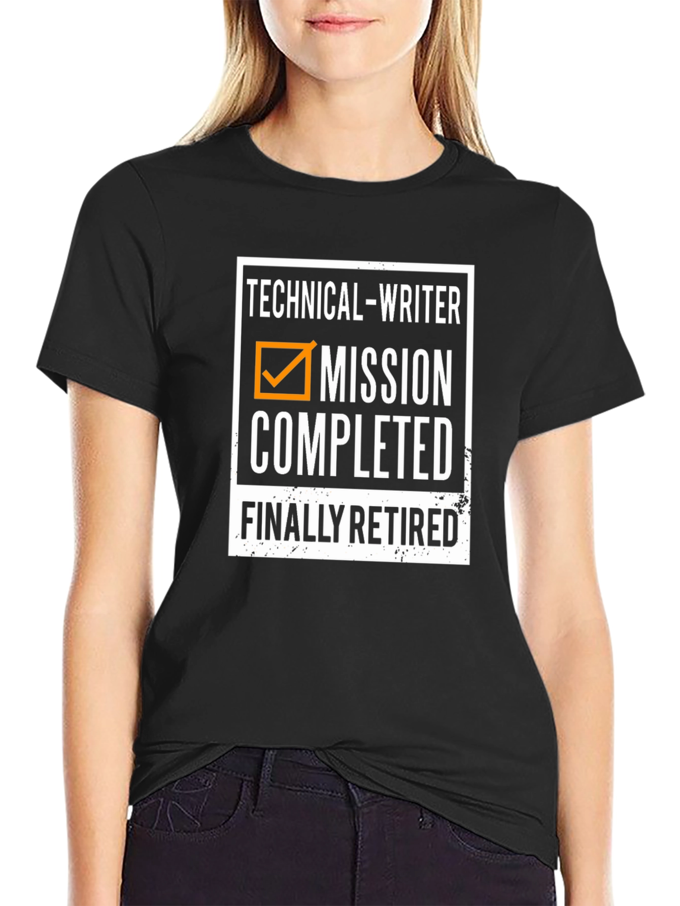 Technical Writer Retirement T-Shirt: Mission Completed!