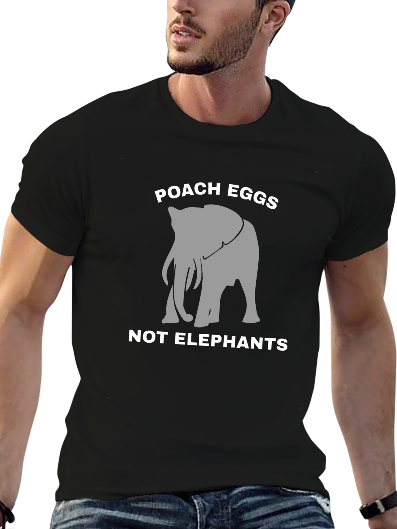 Poach Eggs Not Elephants Graphic T-Shirt