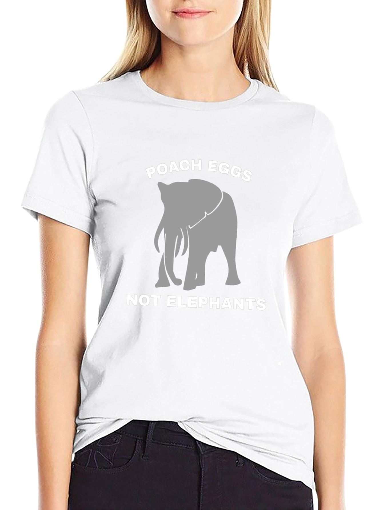 Poach Eggs Not Elephants Graphic T-Shirt
