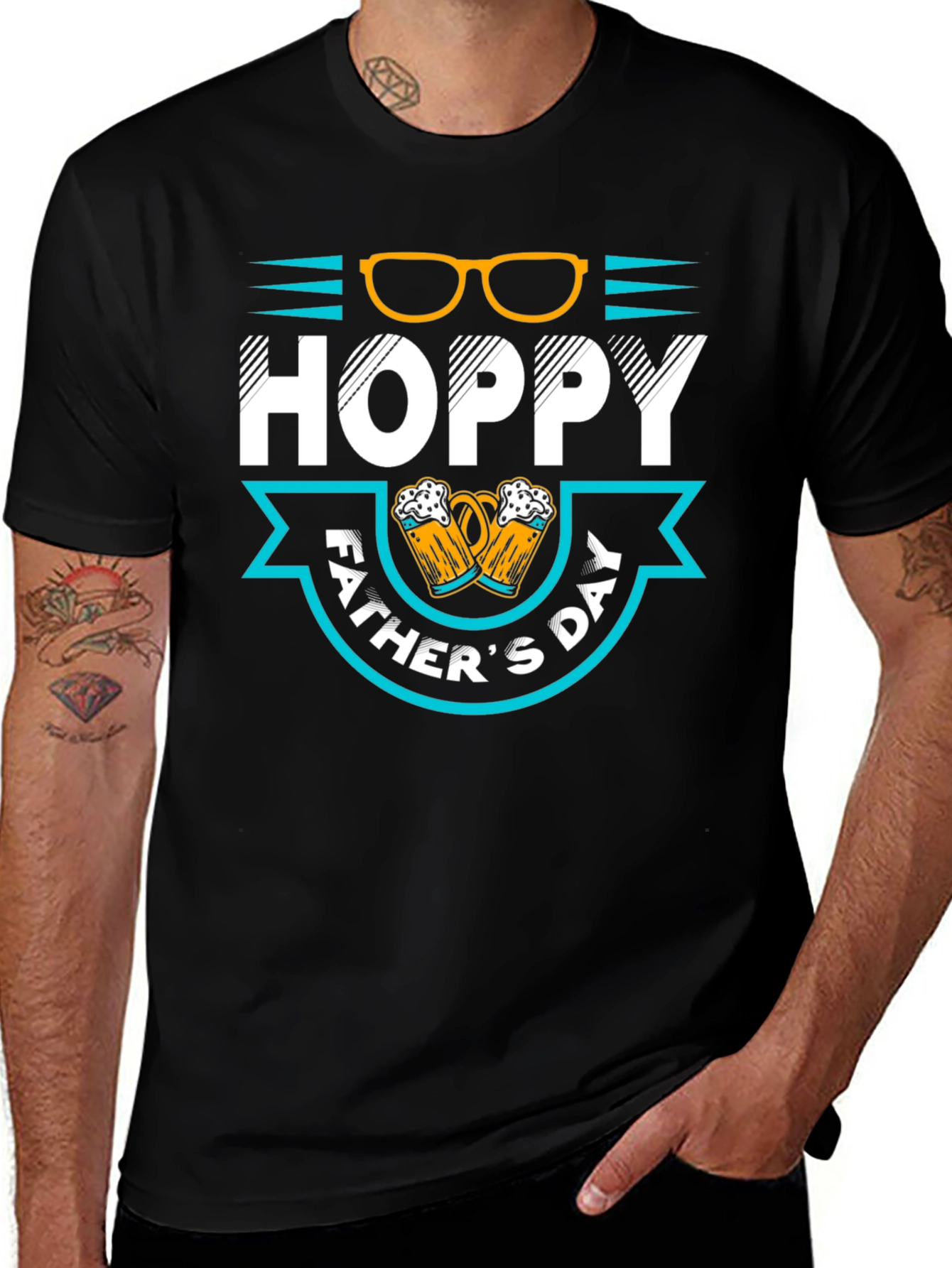 Hoppy Fathers Day Graphic Tee