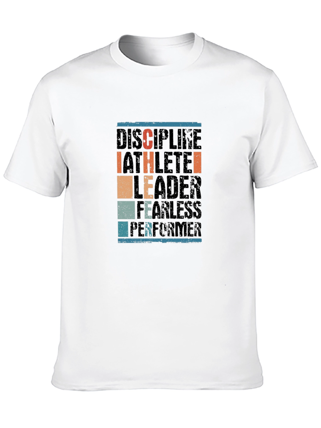 Disciplined Athlete T-Shirt - Black