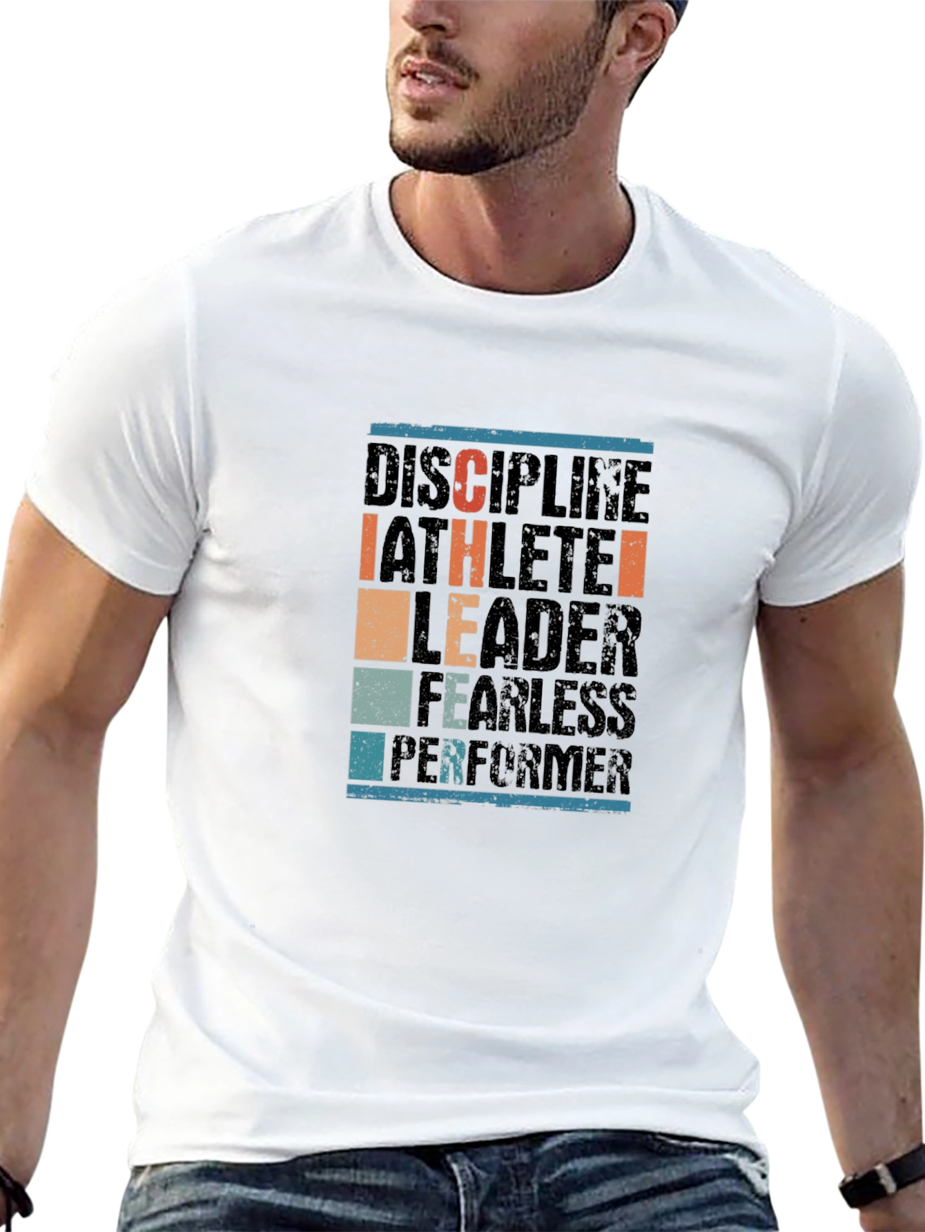 Disciplined Athlete T-Shirt - Black