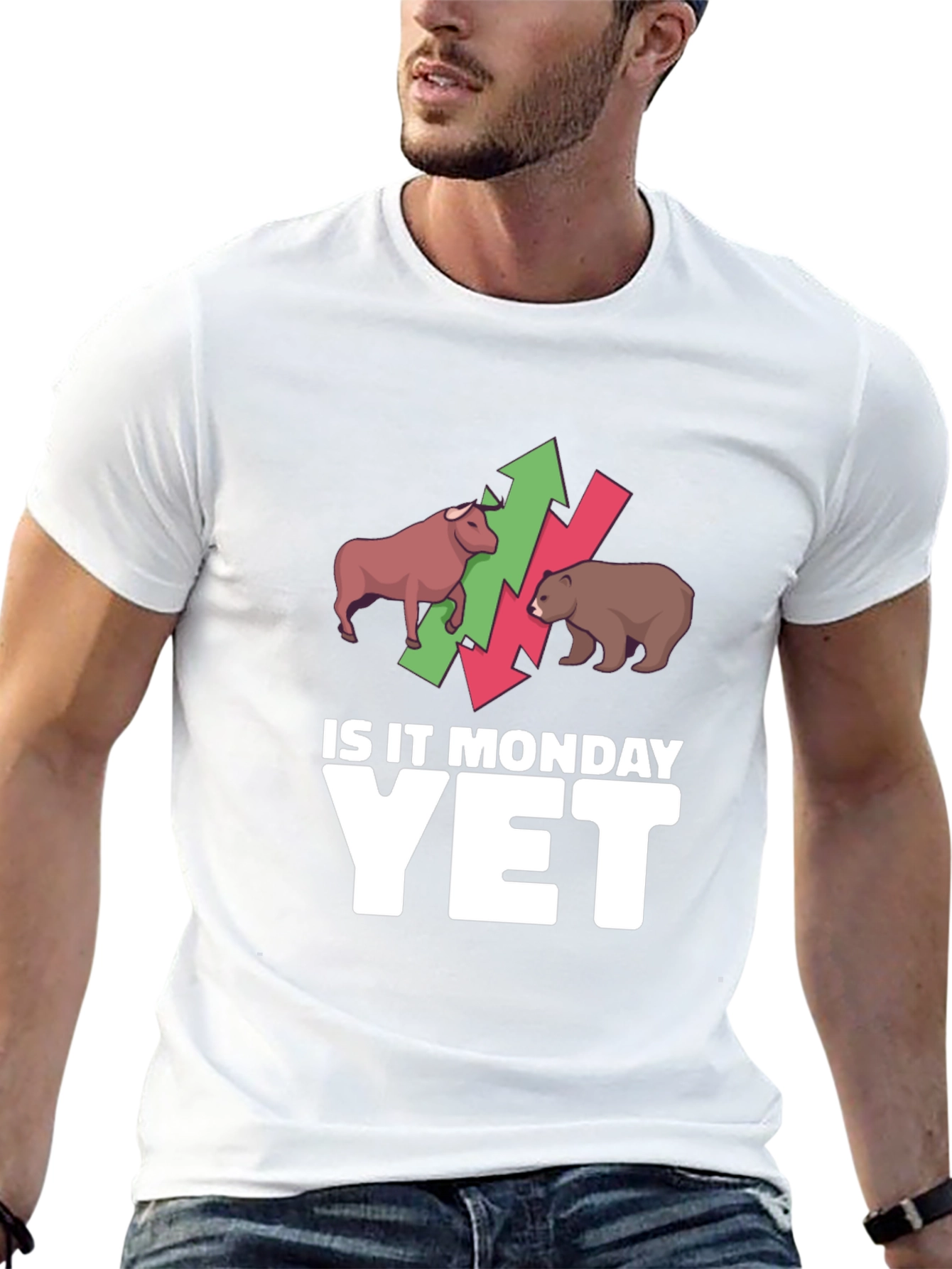 Is It Monday Yet? Stock Market T-Shirt