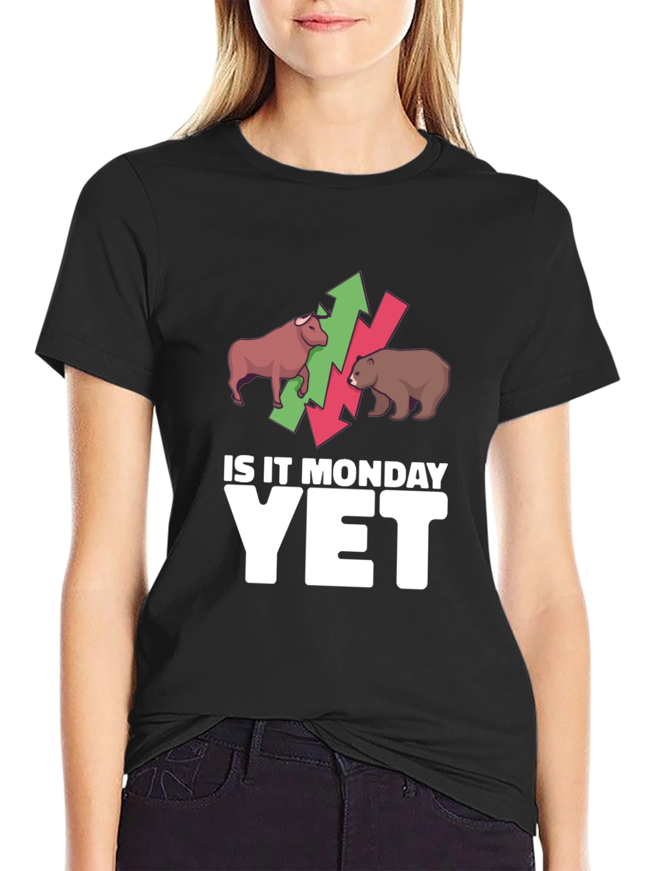 Is It Monday Yet? Stock Market T-Shirt