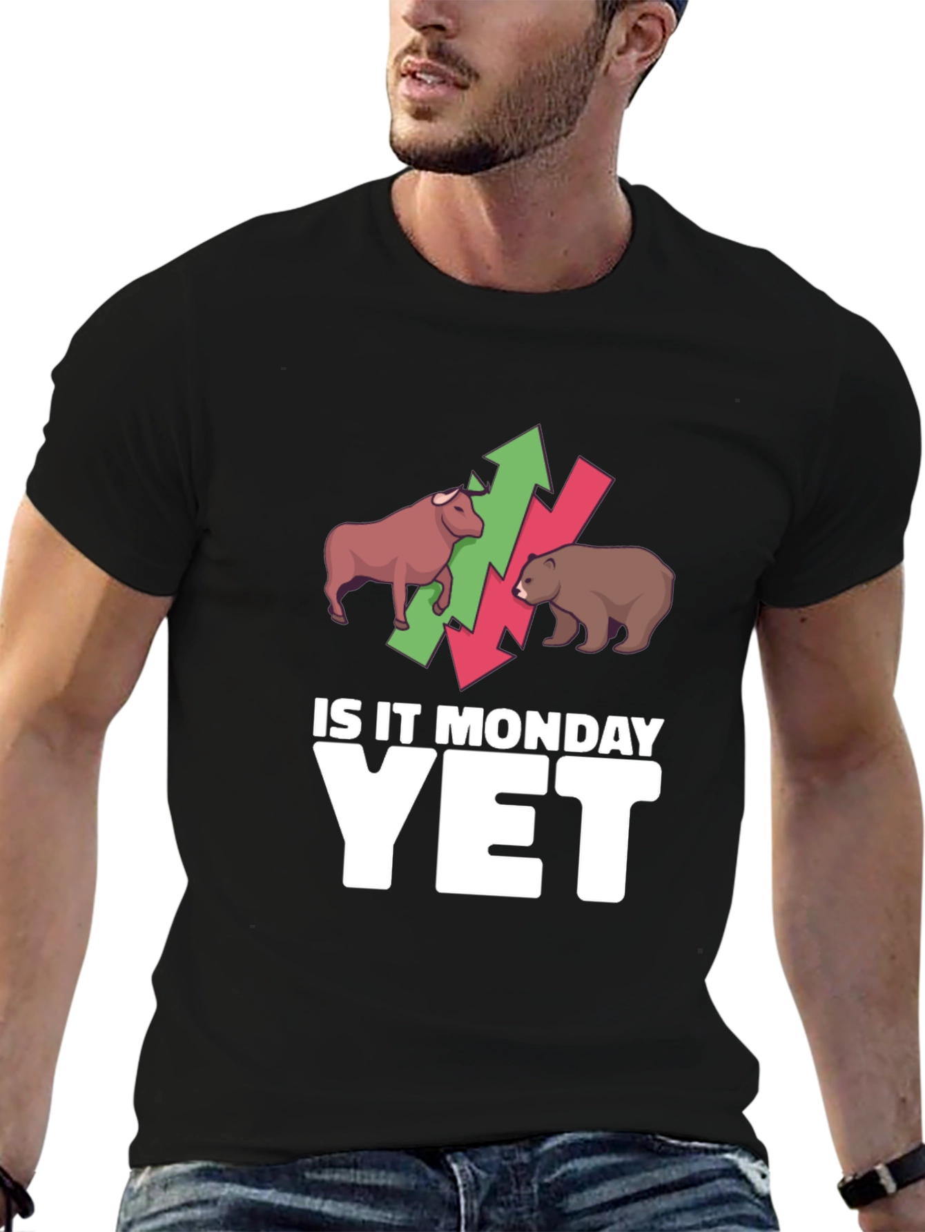 Is It Monday Yet? Stock Market T-Shirt