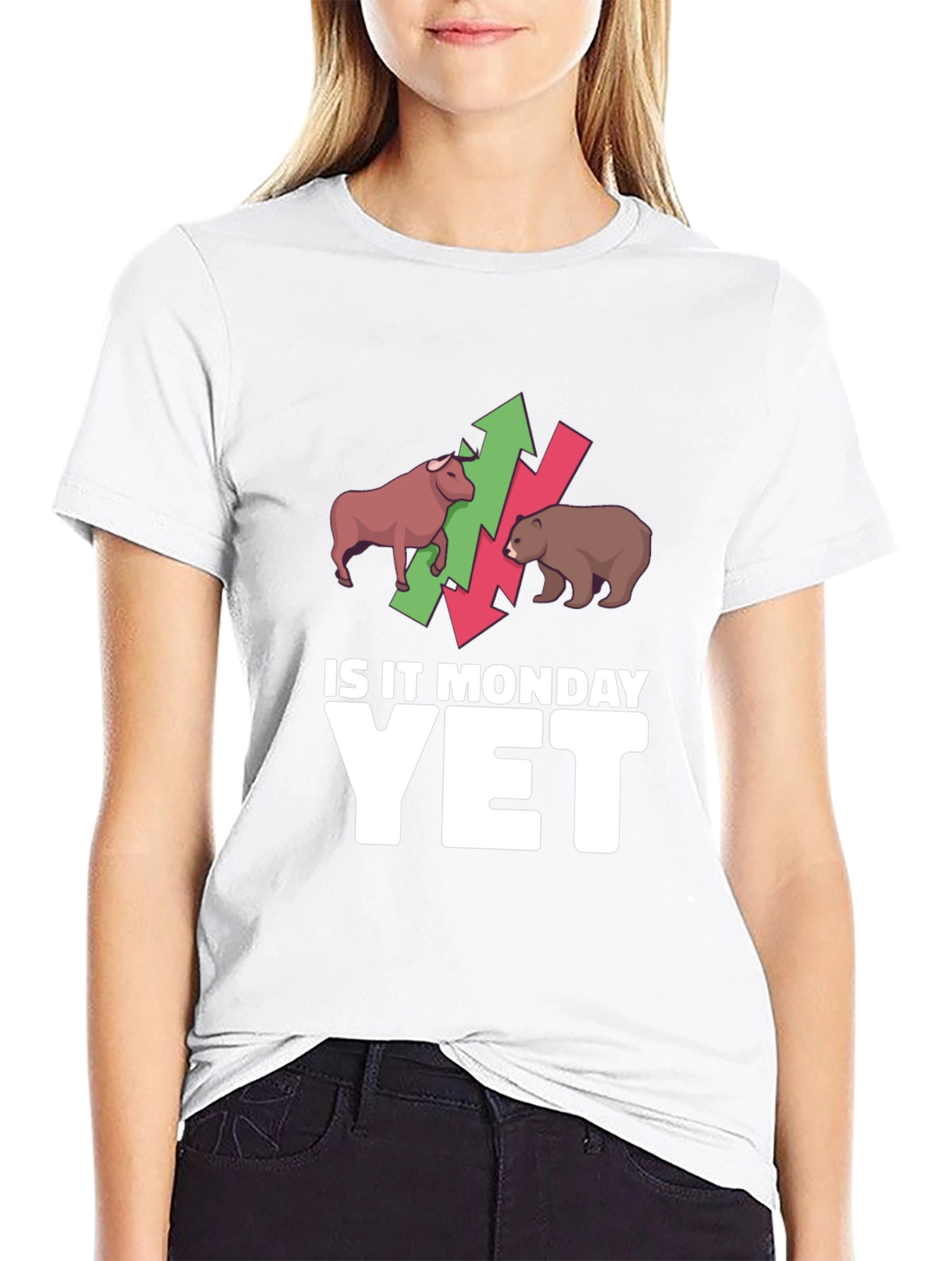 Is It Monday Yet? Stock Market T-Shirt