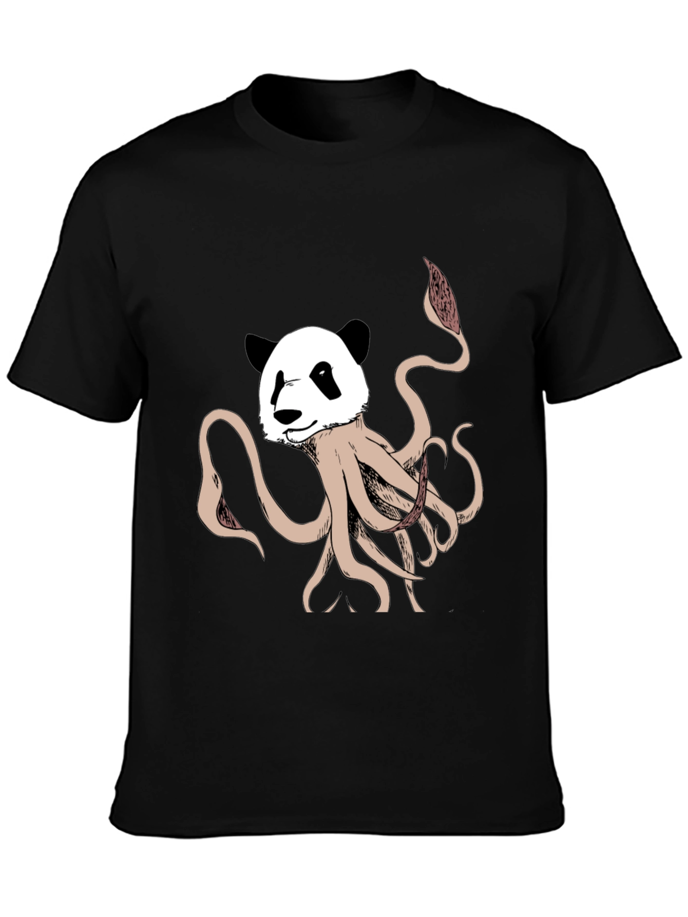 Panda Octopus Graphic Tee