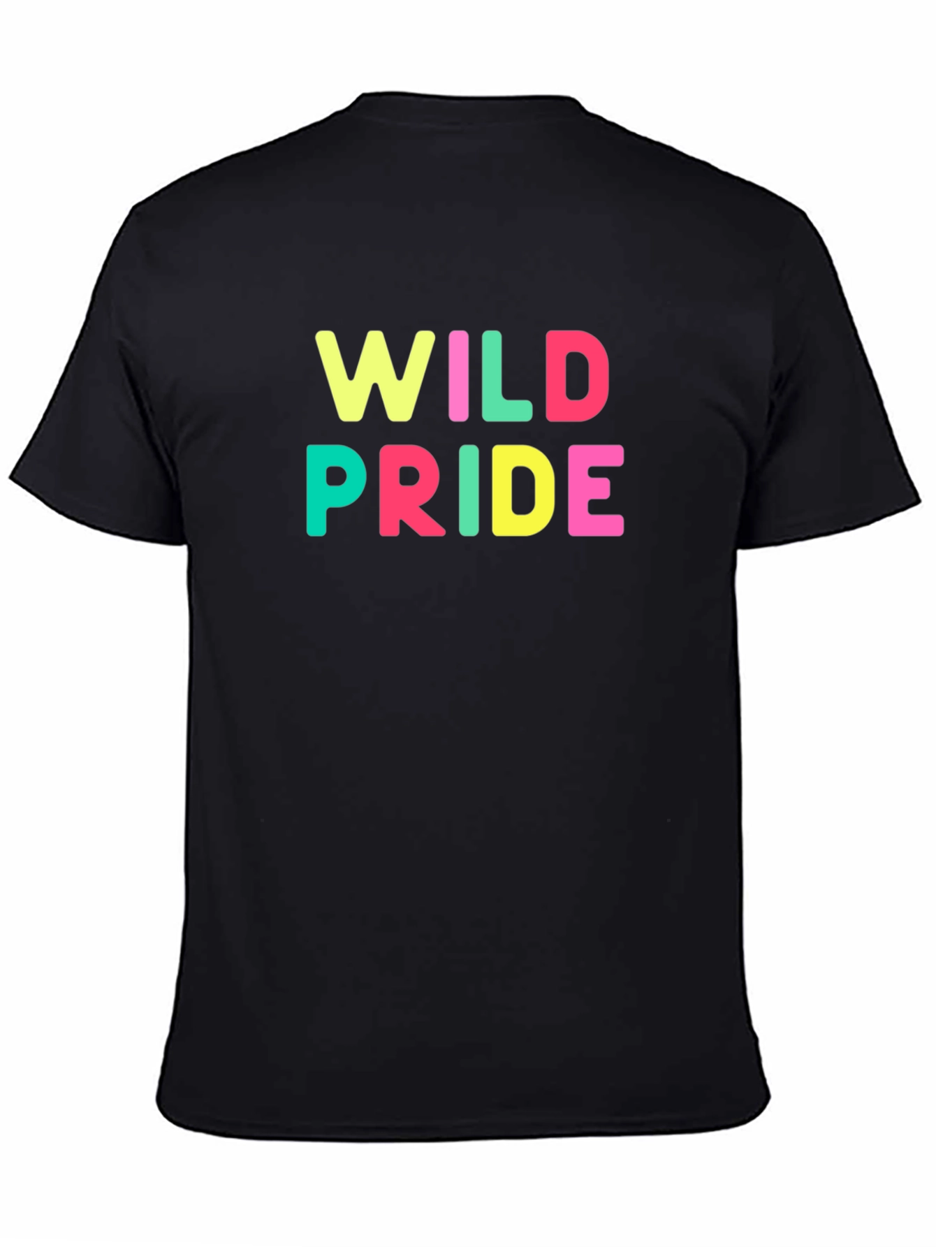 Wild Pride Graphic Tee - Black Unisex T-Shirt