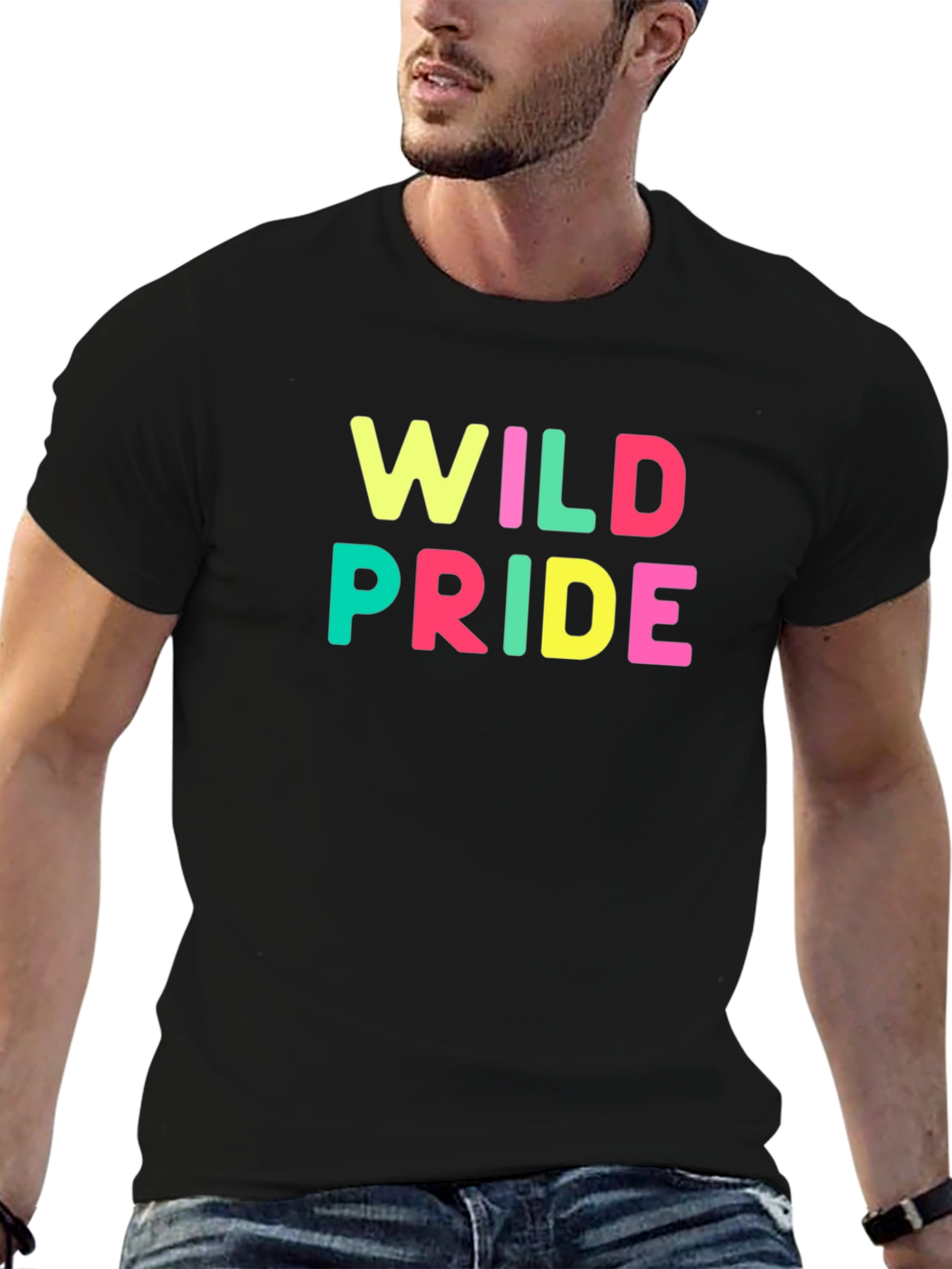 Wild Pride Graphic Tee - Black Unisex T-Shirt