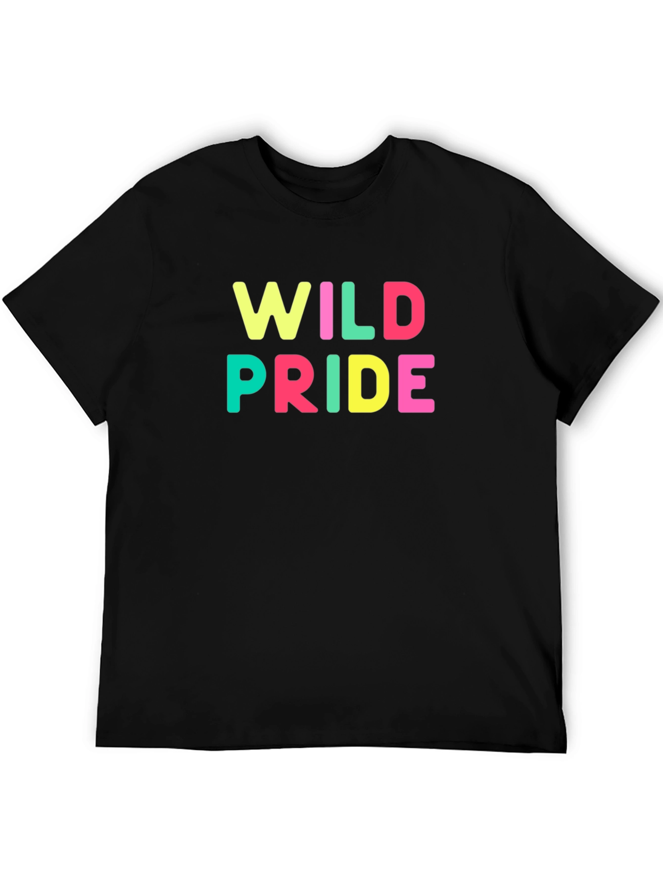 Wild Pride Graphic Tee - Black Unisex T-Shirt